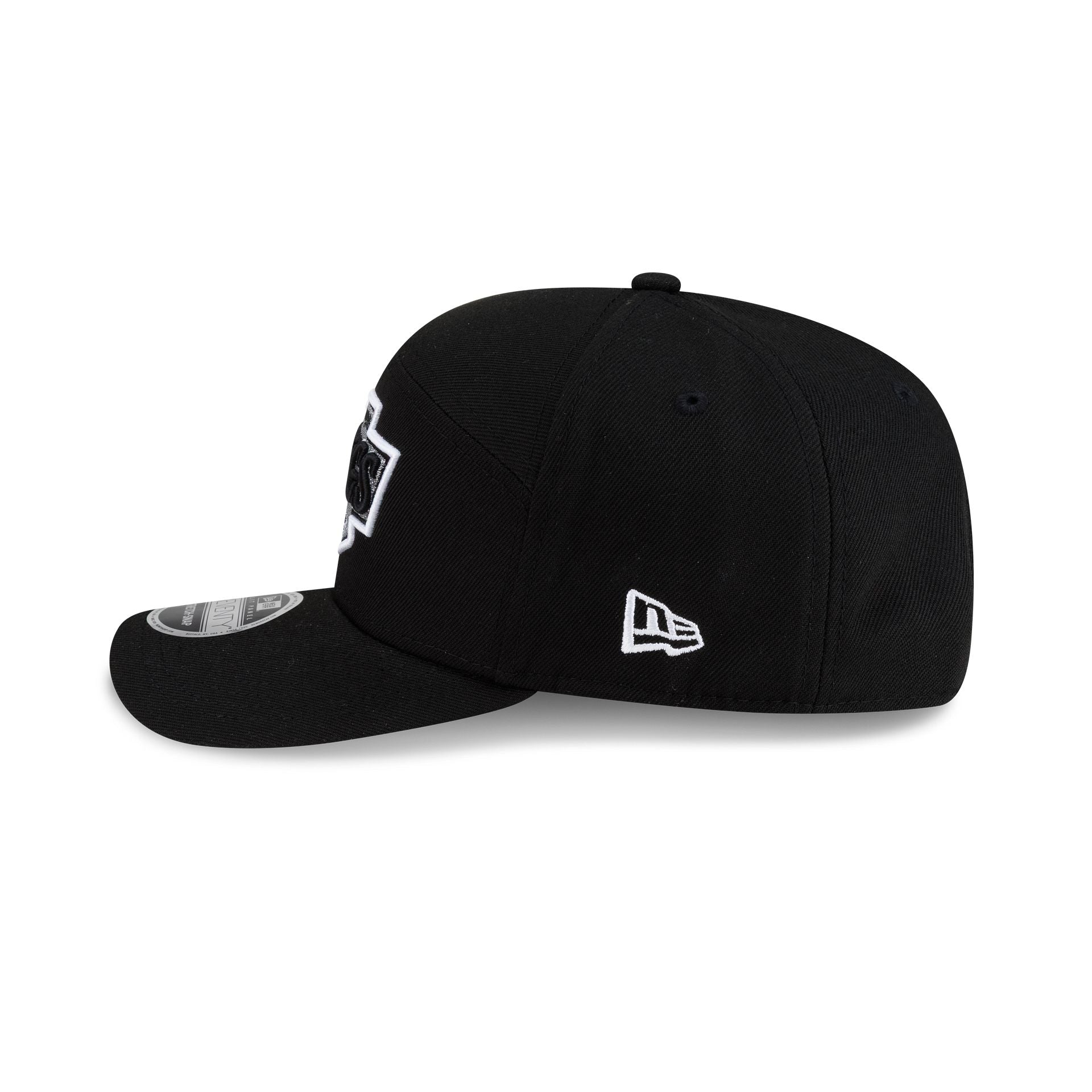 Los Angeles Kings Poly Split Panel 9SEVENTY Stretch-Snap Hat - Image 4
