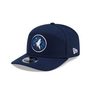 Minnesota Timberwolves Poly Split Panel 9SEVENTY Stretch-Snap Hat