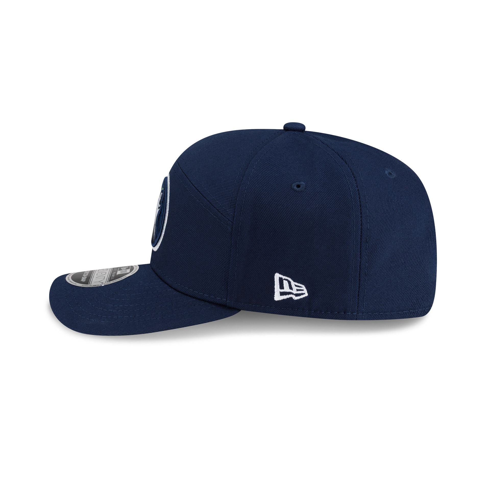 Minnesota Timberwolves Poly Split Panel 9SEVENTY Stretch-Snap Hat - Image 4
