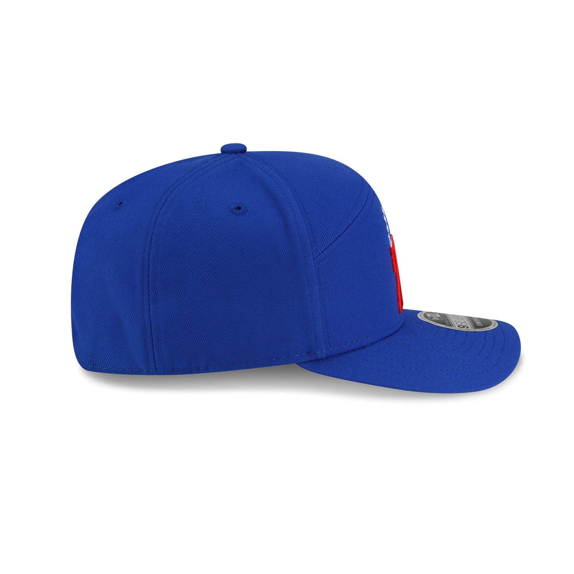 Philadelphia 76ers Poly Split Panel 9SEVENTY Stretch-Snap Hat - Image 5
