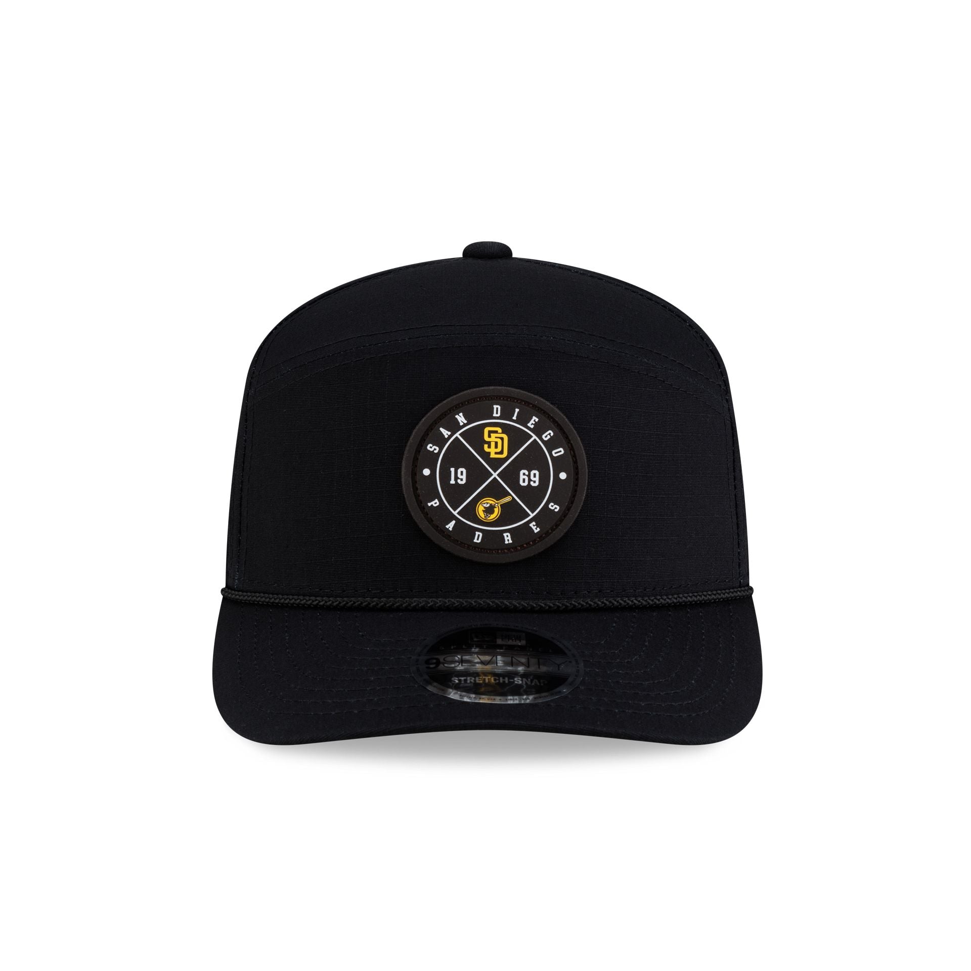 San Diego Padres Cotton Ripstop Split Panel 9SEVENTY Stretch-Snap Hat - Image 2