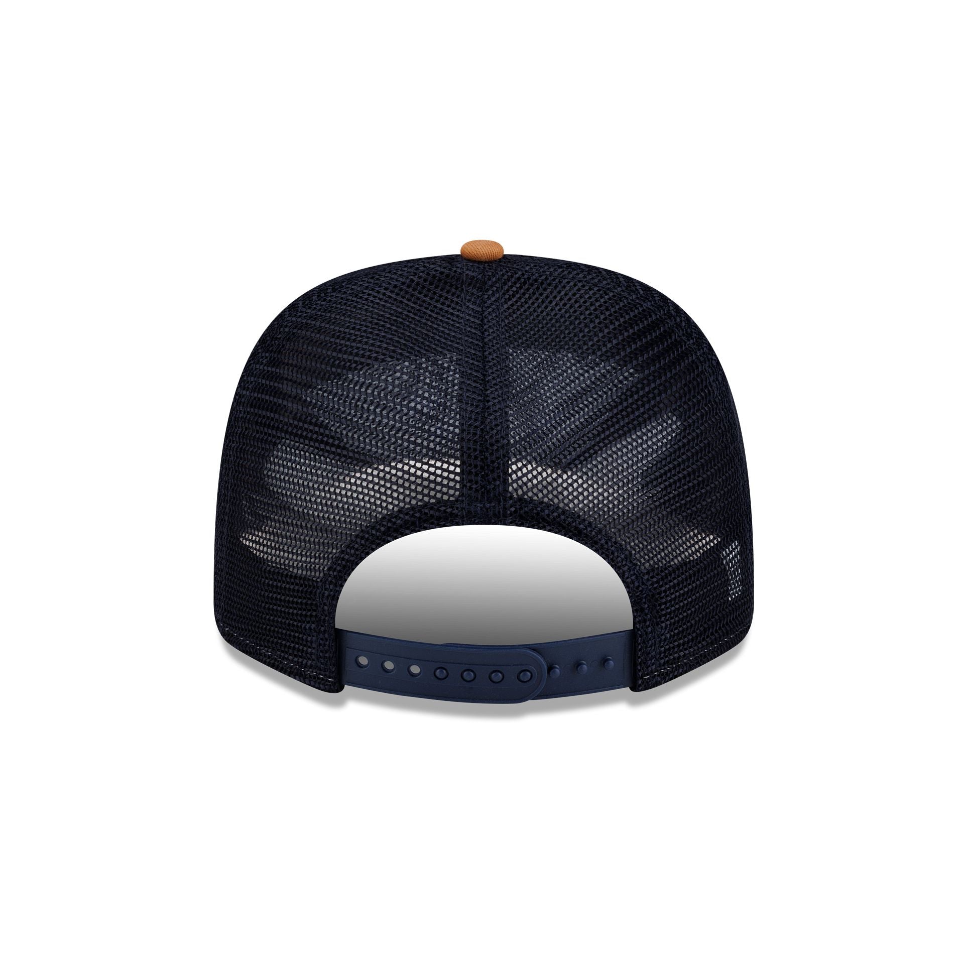 New York Yankees Light Bronze Split Panel 9SEVENTY Trucker Hat - Image 6