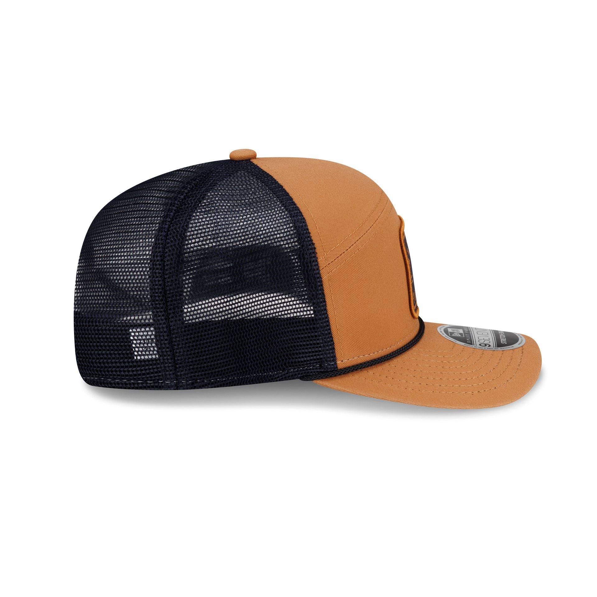 New York Yankees Light Bronze Split Panel 9SEVENTY Trucker Hat - Image 5