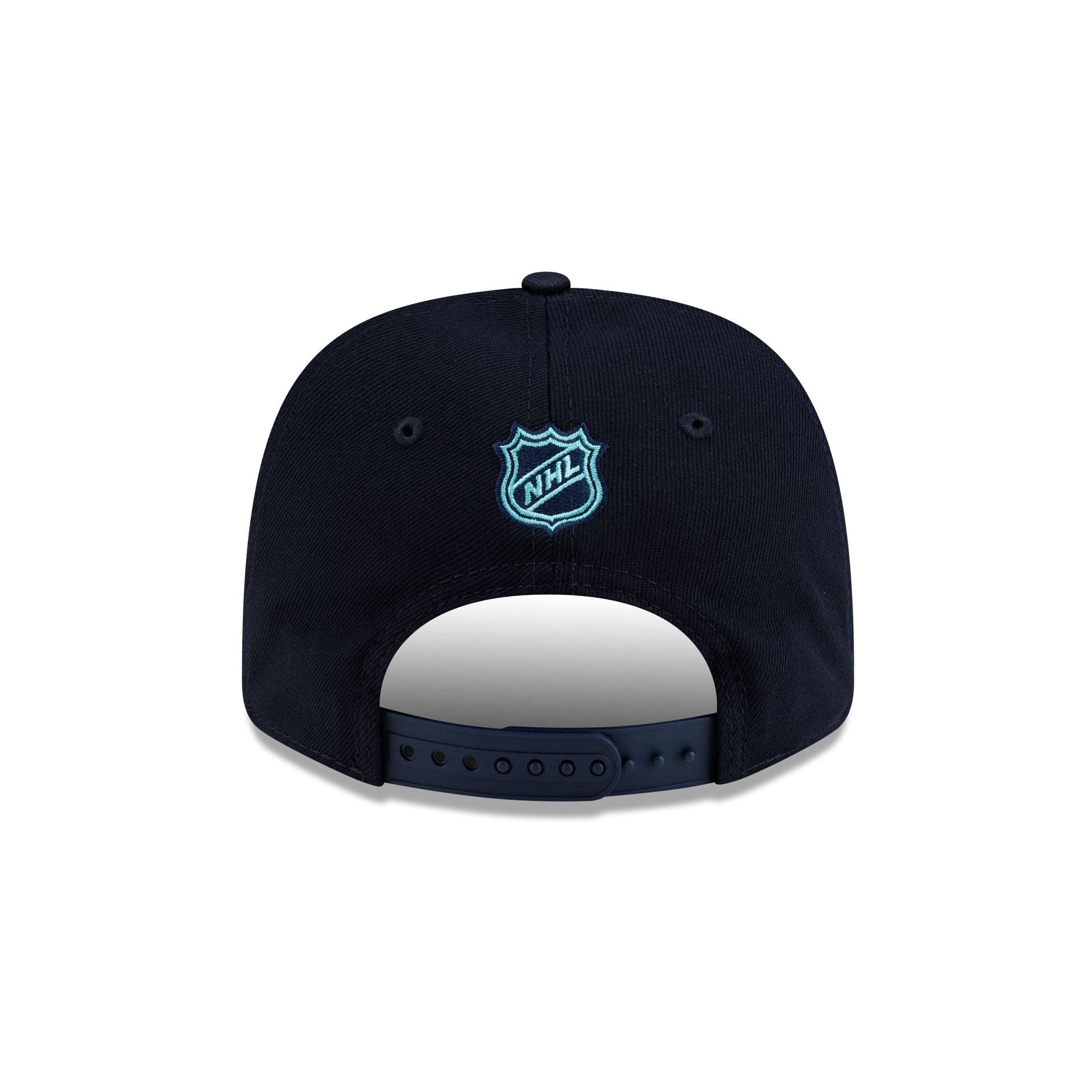 Seattle Kraken Poly Split Panel 9SEVENTY Stretch-Snap Hat - Image 6