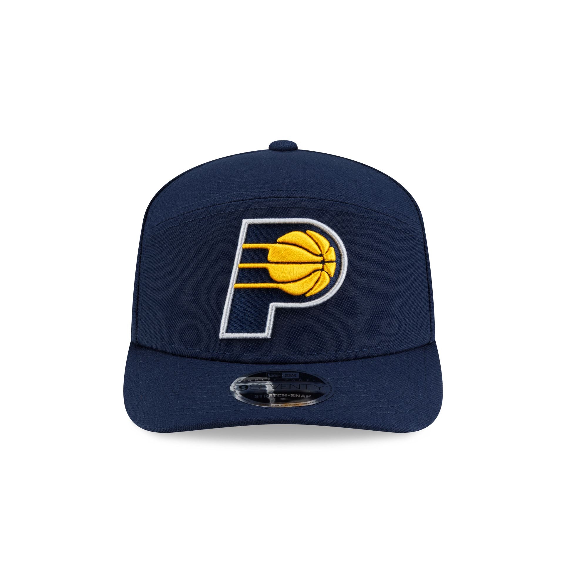 Indiana Pacers Poly Split Panel 9SEVENTY Stretch-Snap Hat - Image 2