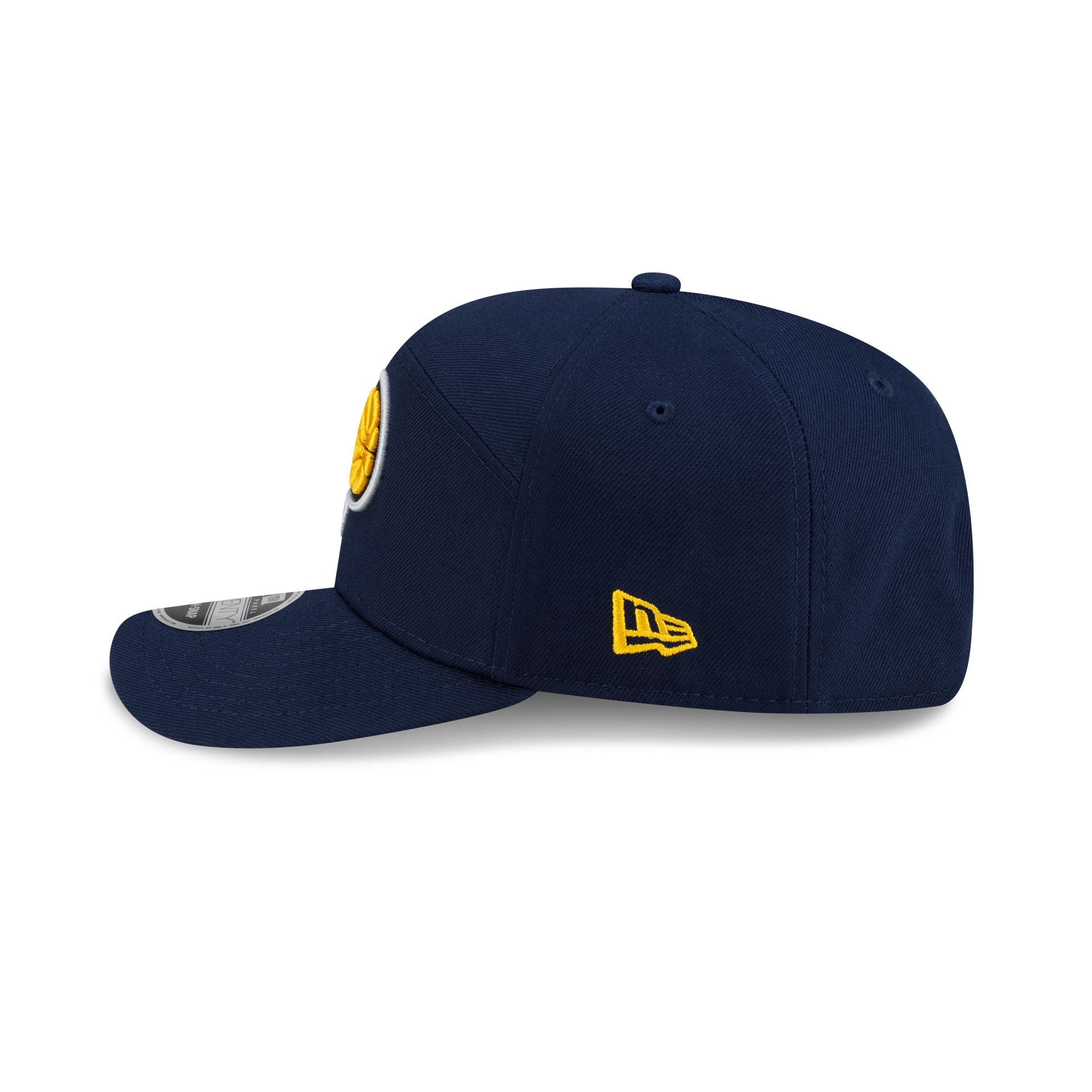 Indiana Pacers Poly Split Panel 9SEVENTY Stretch-Snap Hat - Image 4