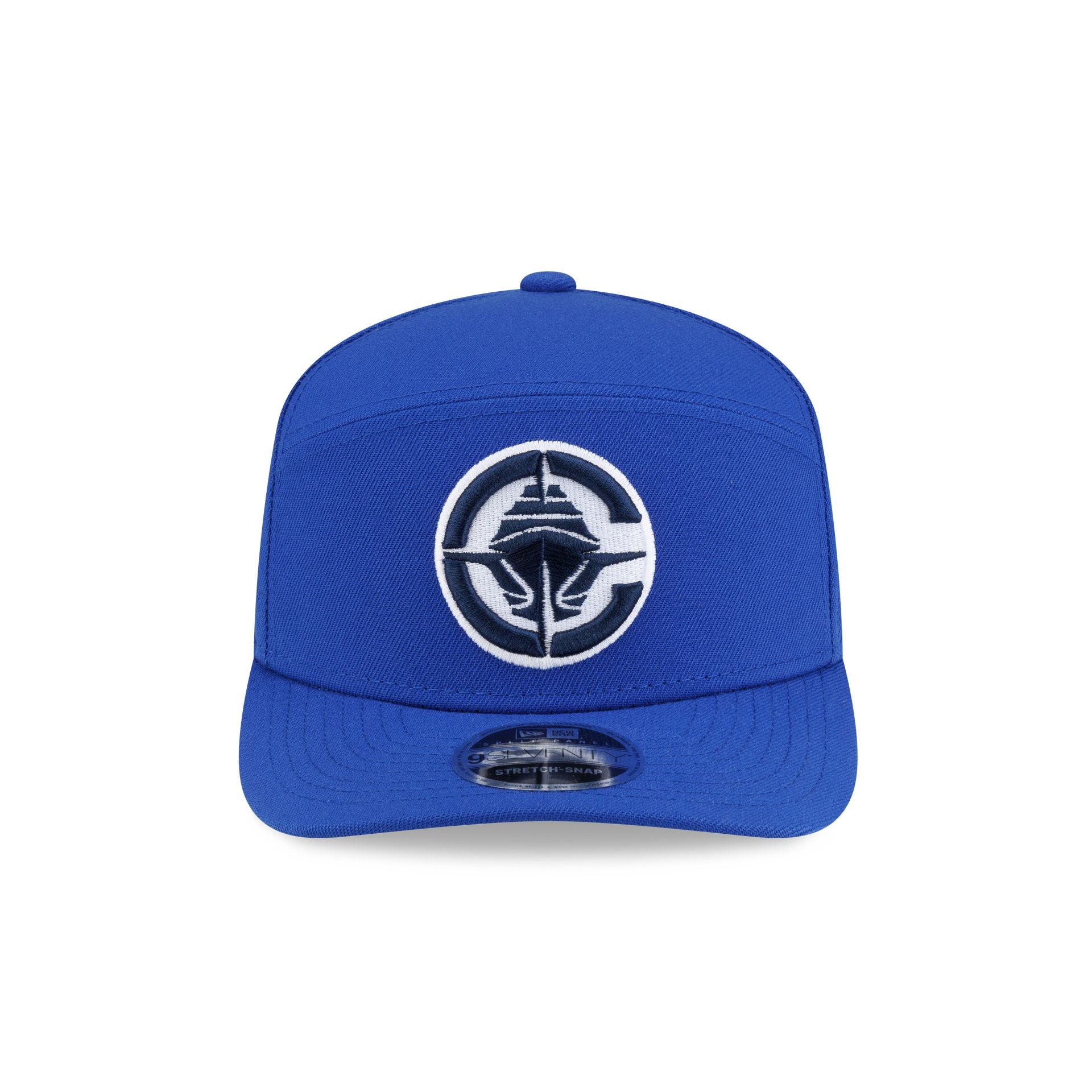 Los Angeles Clippers Poly Split Panel 9SEVENTY Stretch-Snap Hat - Image 2