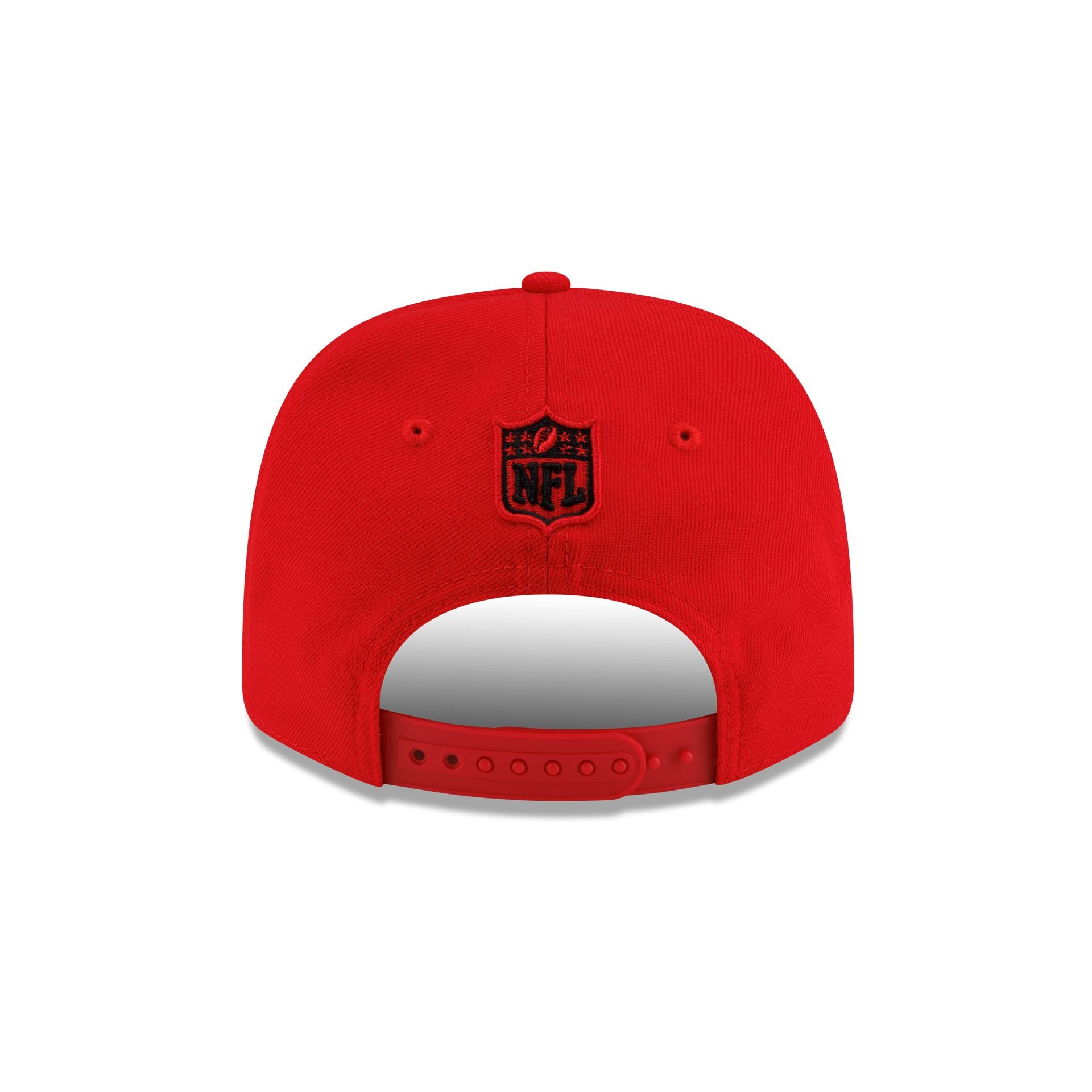 Kansas City Chiefs Poly Split Panel 9SEVENTY Stretch-Snap Hat - Image 6