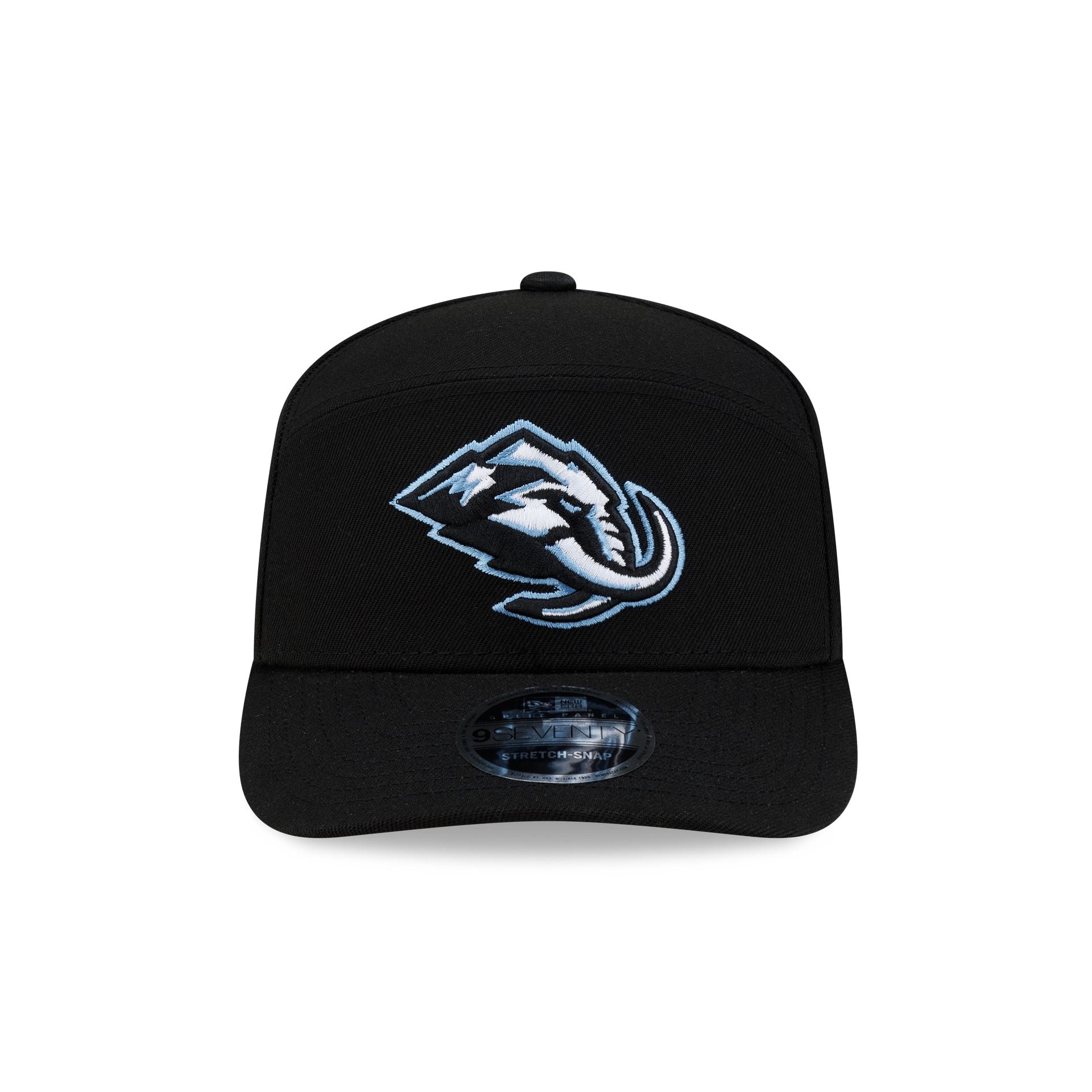 Utah Mammoth Poly Split Panel 9SEVENTY Stretch-Snap Hat - Image 2