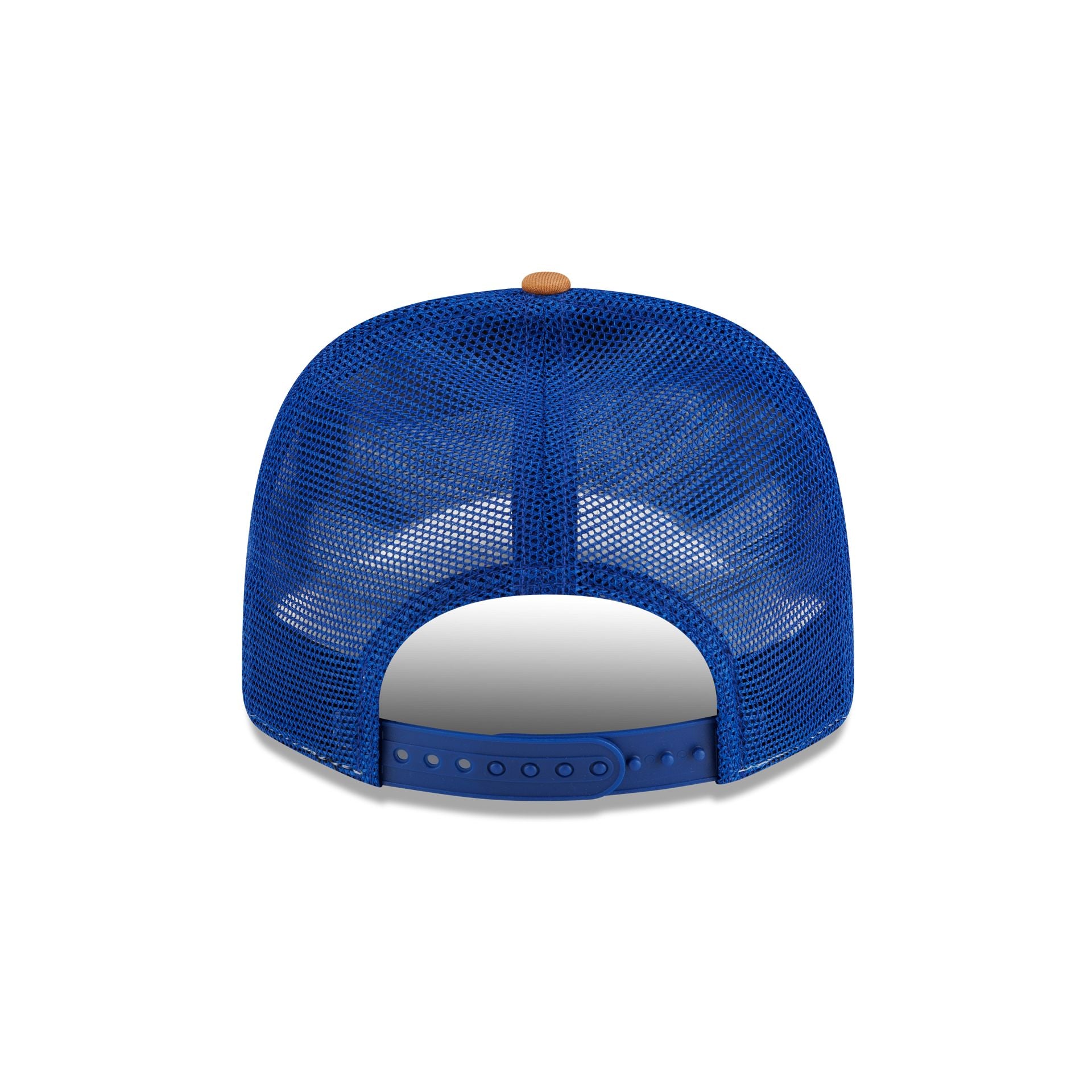Duke Blue Devils Light Bronze Split Panel 9SEVENTY Trucker Hat - Image 6