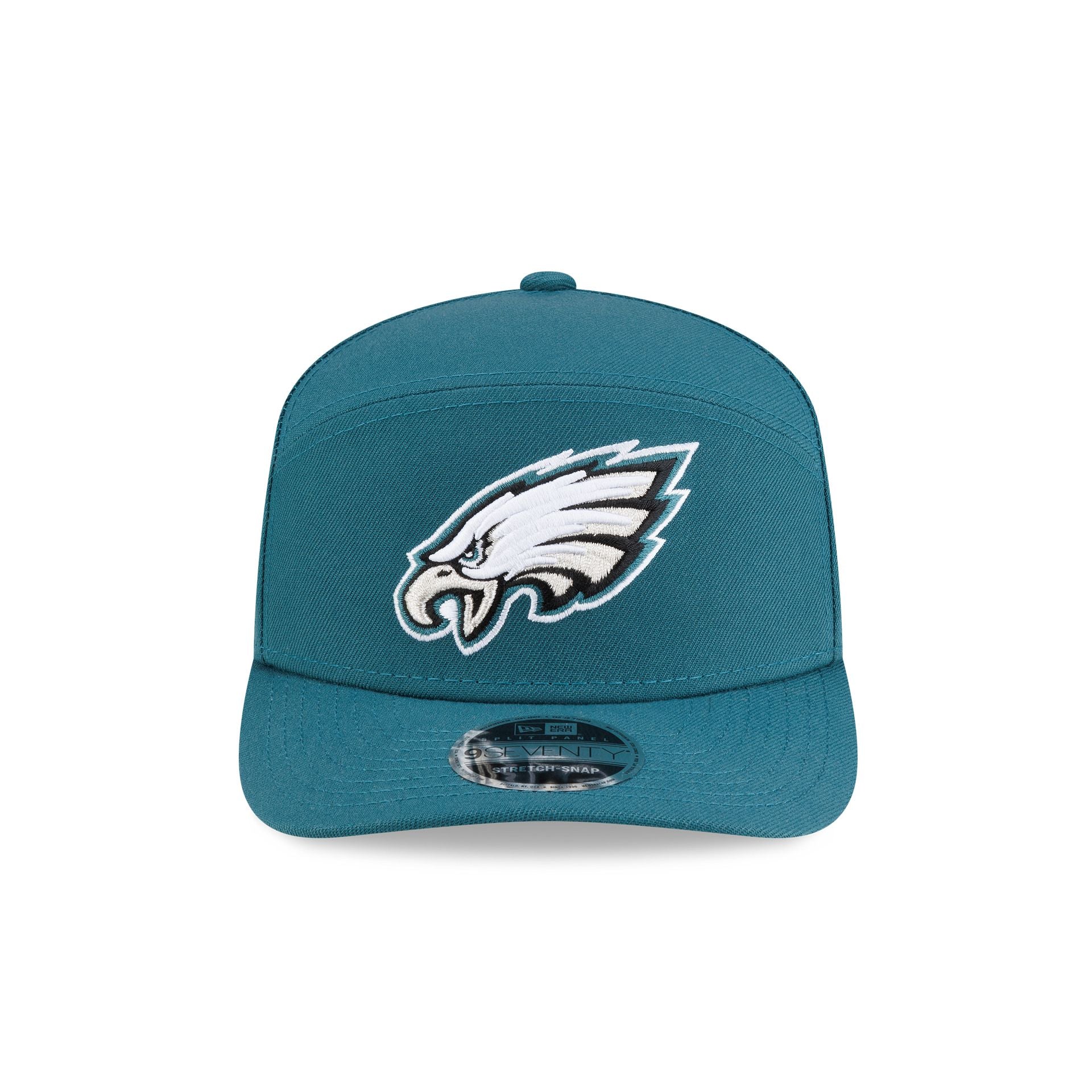Philadelphia Eagles Poly Split Panel 9SEVENTY Stretch-Snap Hat - Image 2