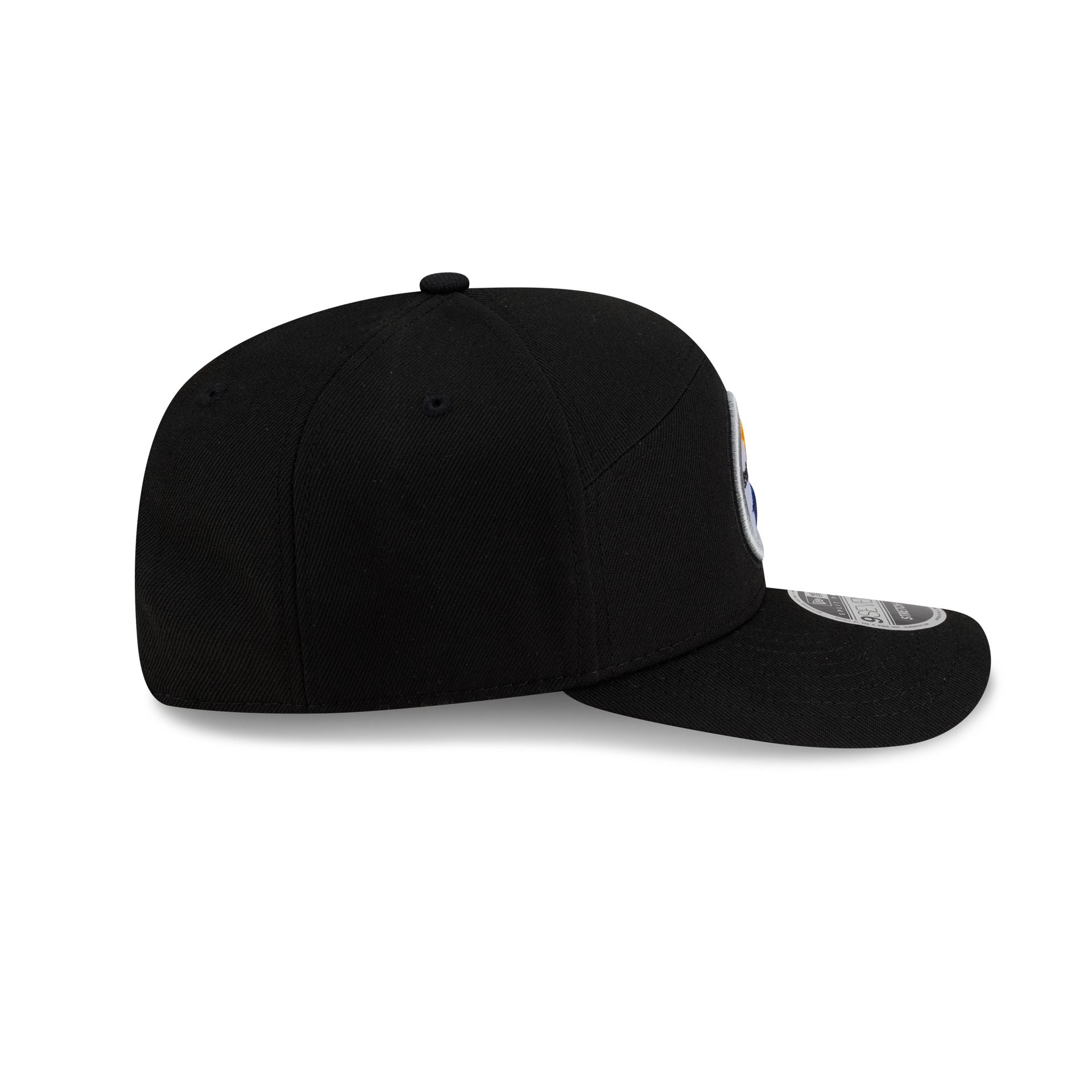 Pittsburgh Steelers Poly Split Panel 9SEVENTY Stretch-Snap Hat - Image 5