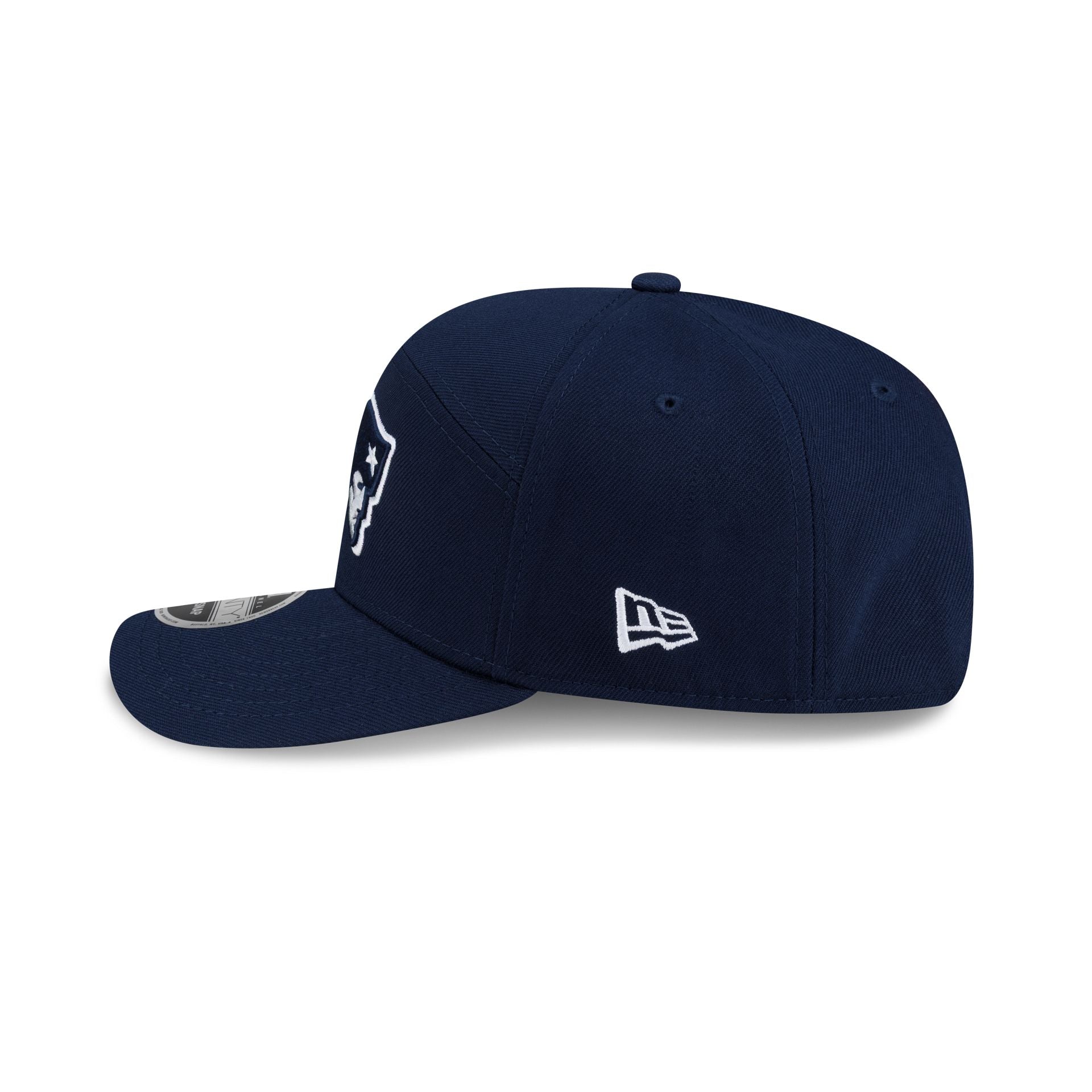 New England Patriots Poly Split Panel 9SEVENTY Stretch-Snap Hat - Image 4