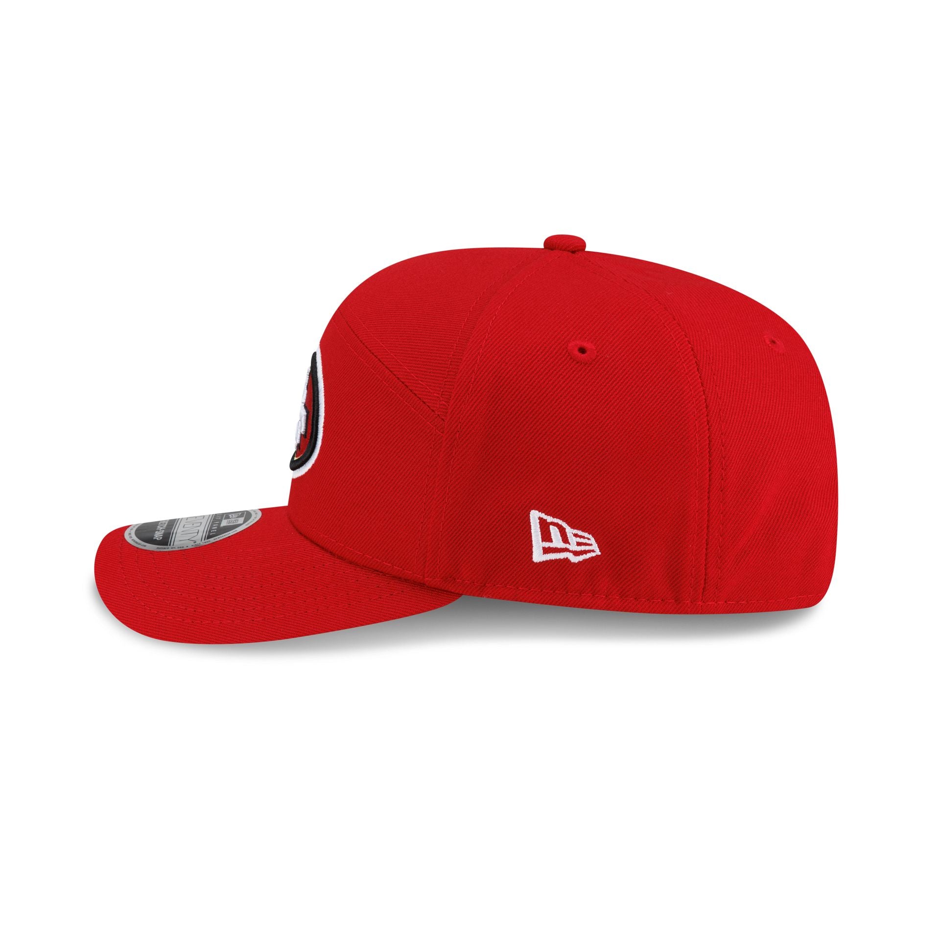 San Francisco 49ers Poly Split Panel 9SEVENTY Stretch-Snap Hat - Image 4