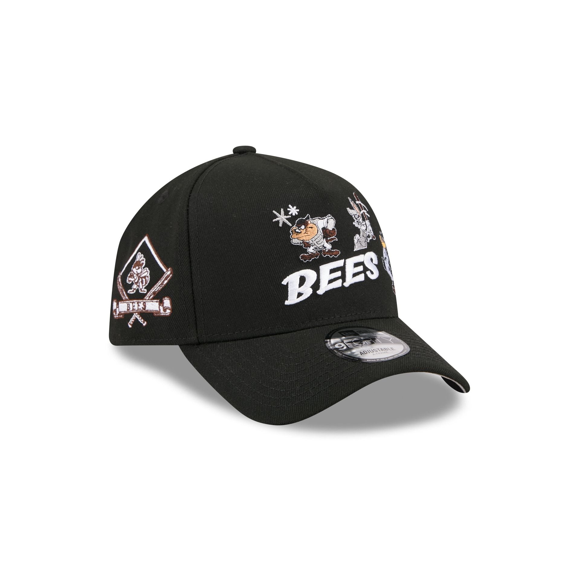 Salt Lake Bees Looney Tunes 9FORTY A-Frame Snapback Hat - Image 3