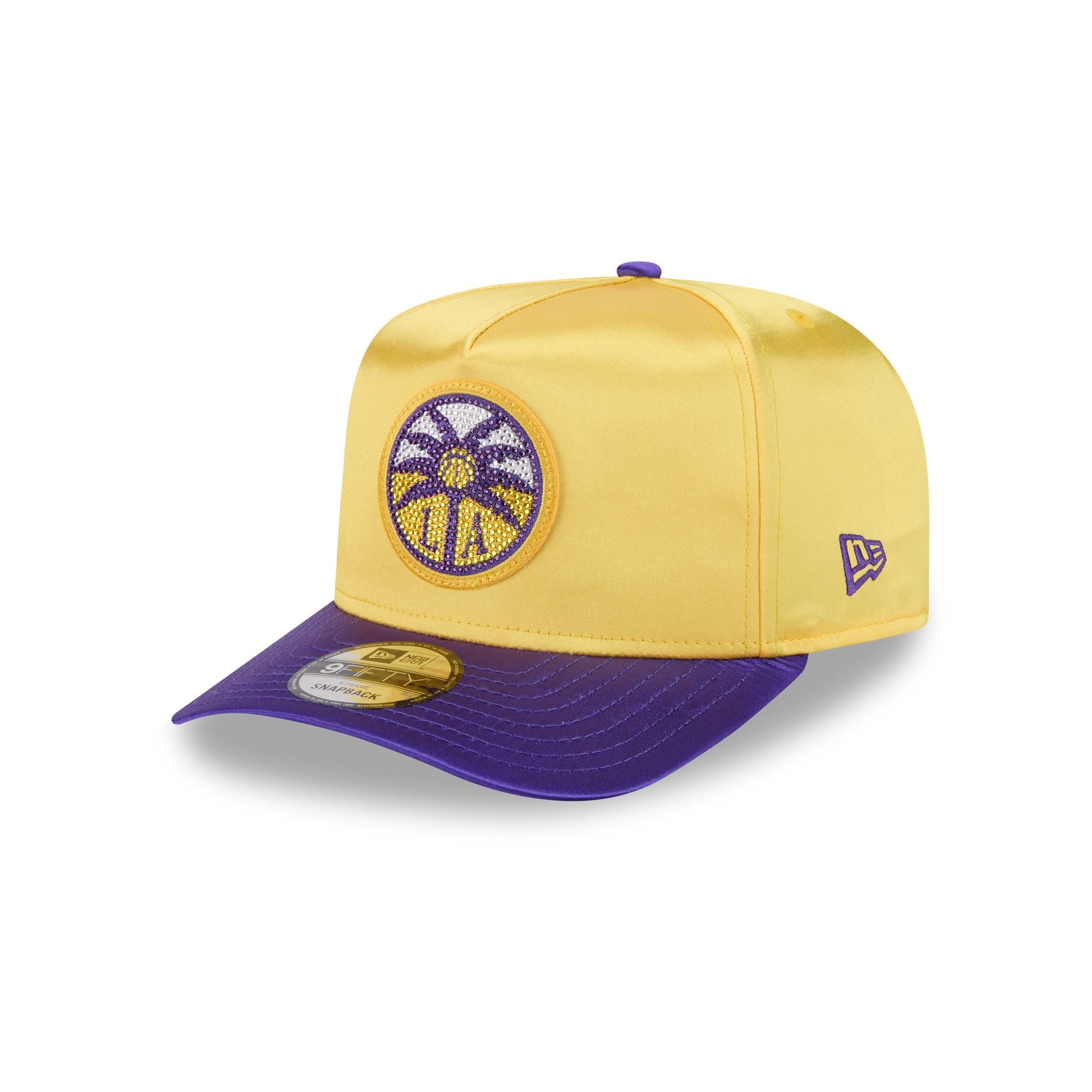 Los Angeles Sparks 2026 Draft Satin 9FIFTY A-Frame Snapback Hat - Image 3