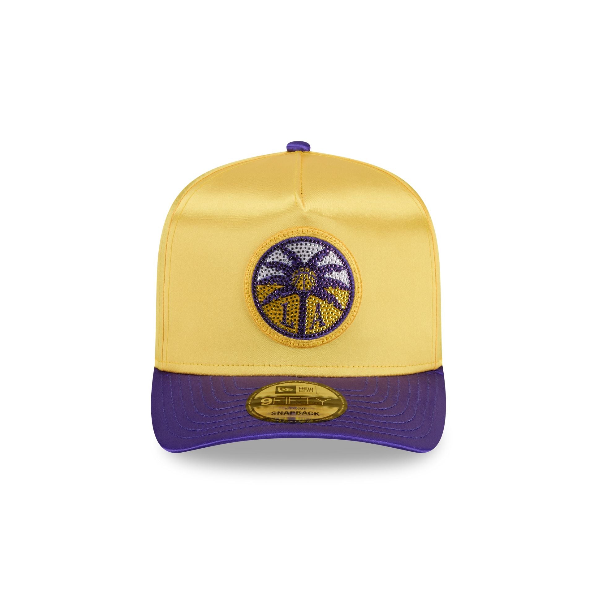 Los Angeles Sparks 2026 Draft Satin 9FIFTY A-Frame Snapback Hat - Image 2