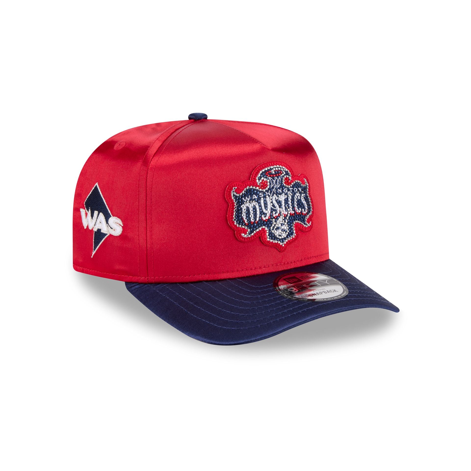 Washington Mystics 2026 Draft Satin 9FIFTY A-Frame Snapback Hat
