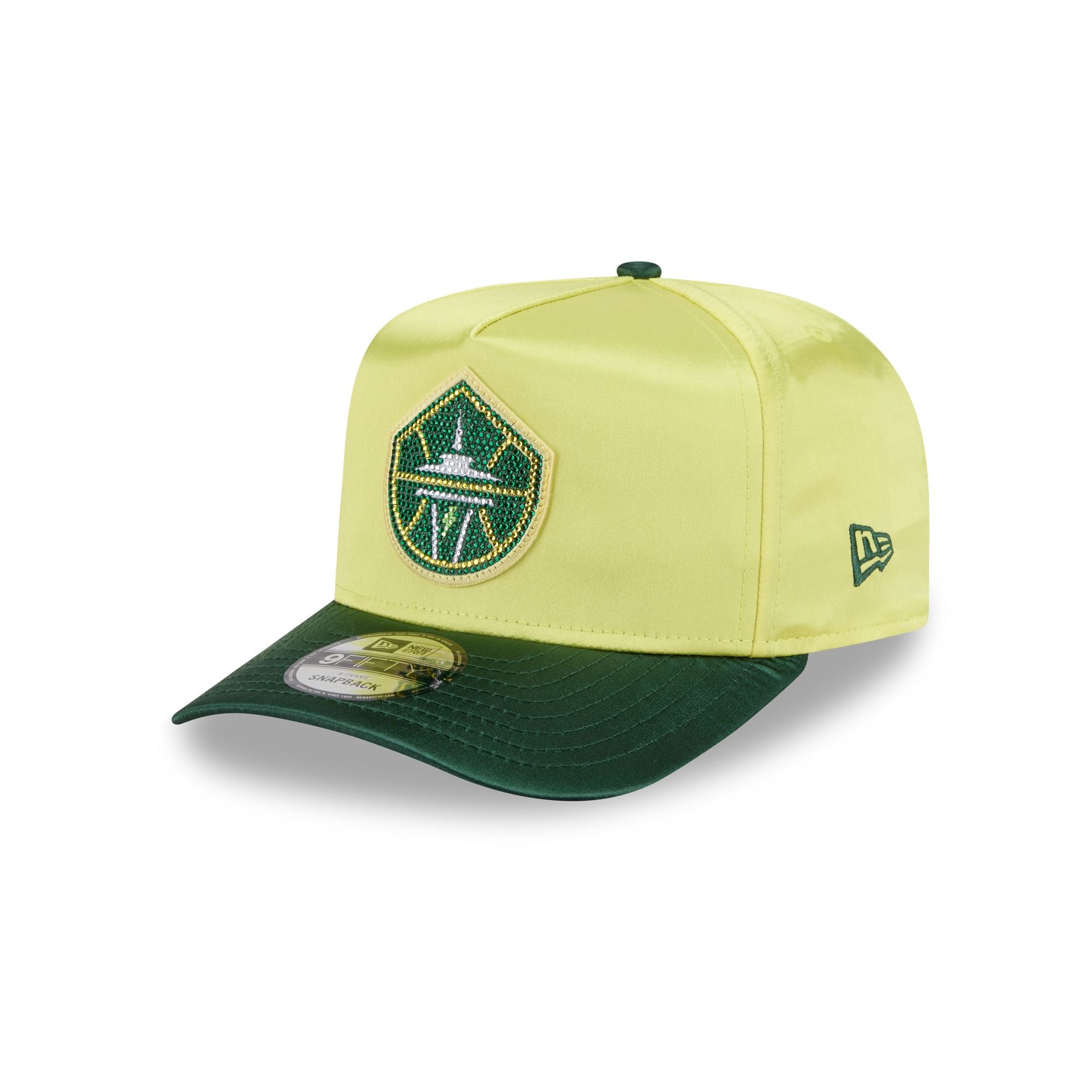 Seattle Storm 2026 Draft Satin 9FIFTY A-Frame Snapback Hat - Image 3