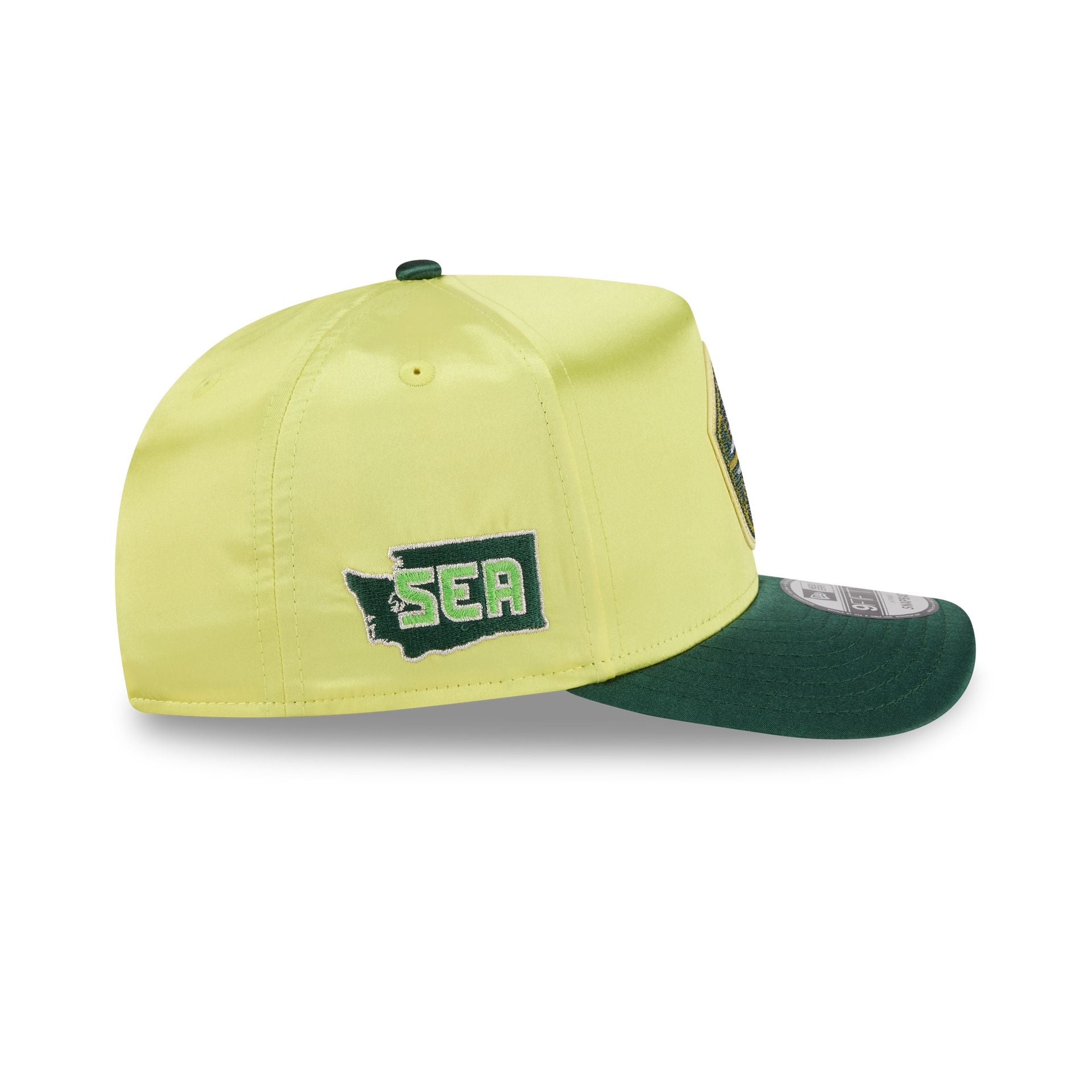 Seattle Storm 2026 Draft Satin 9FIFTY A-Frame Snapback Hat - Image 4