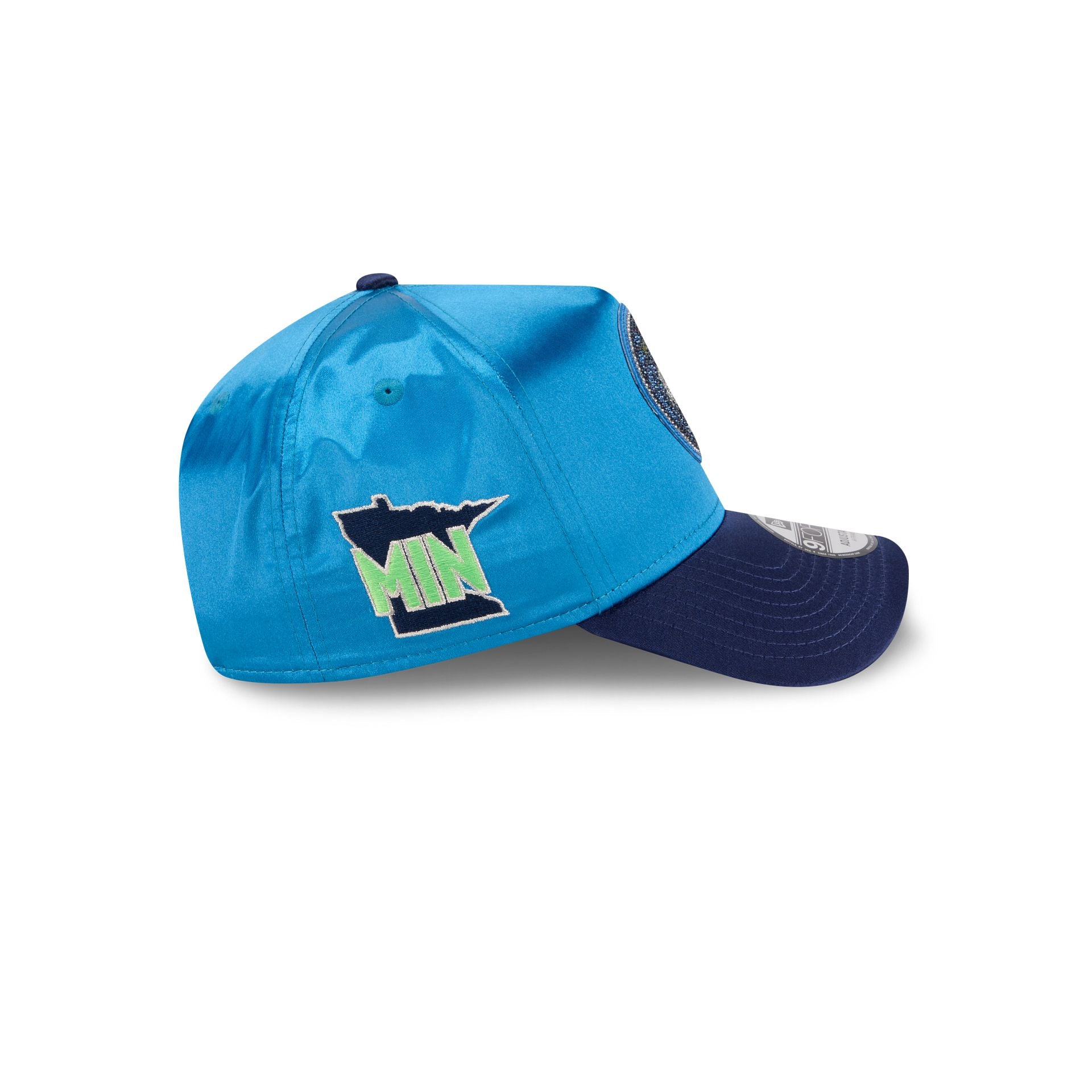 Minnesota Lynx 2026 Draft Satin 9FORTY A-Frame Snapback Hat - Image 4