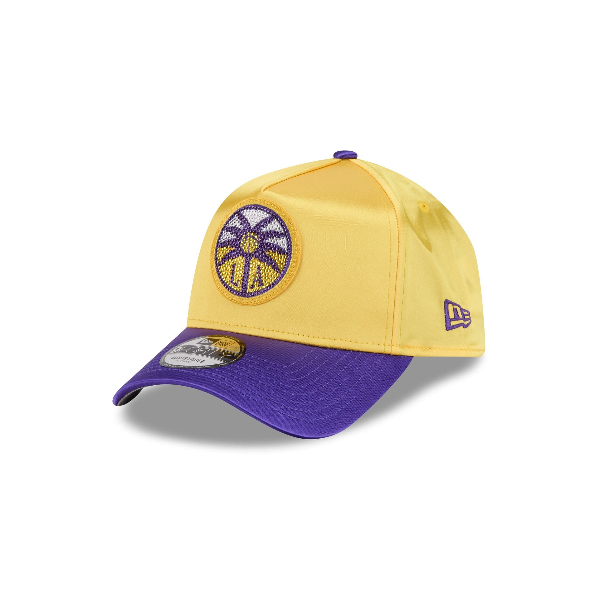 Los Angeles Sparks 2026 Draft Satin 9FORTY A-Frame Snapback Hat - Image 3