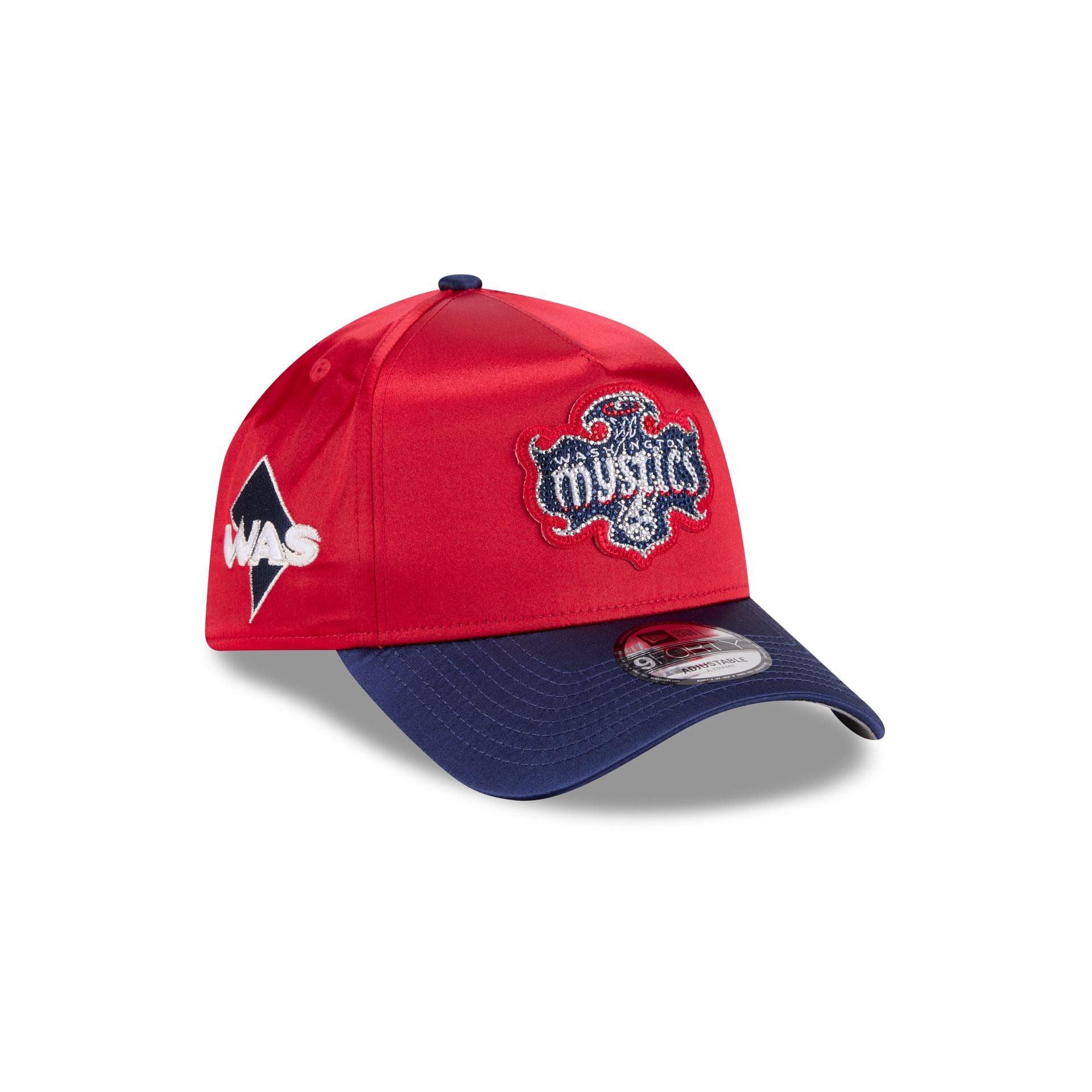 Washington Mystics 2026 Draft Satin 9FORTY A-Frame Snapback Hat