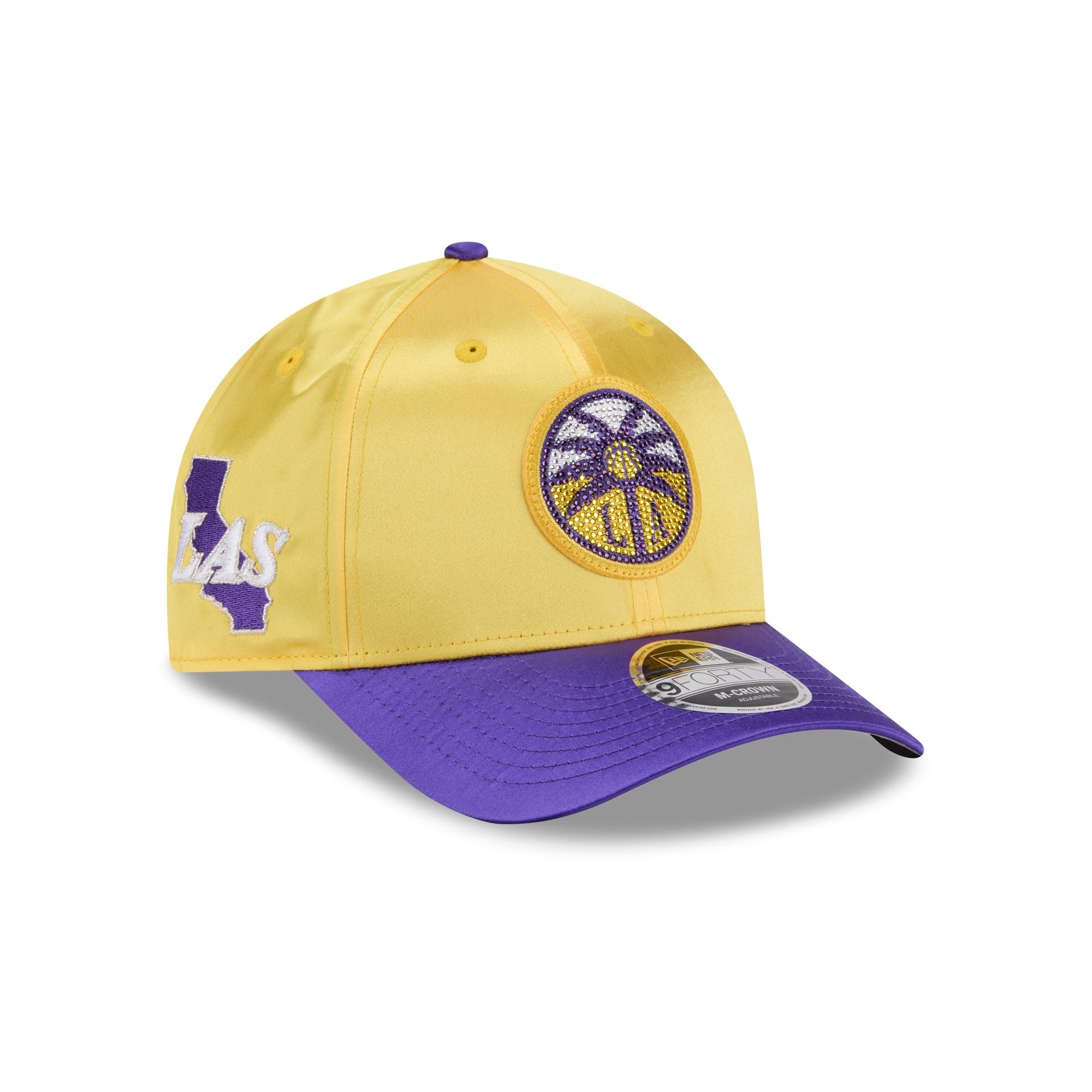 Los Angeles Sparks 2026 Draft Satin 9FORTY M-Crown Snapback Hat