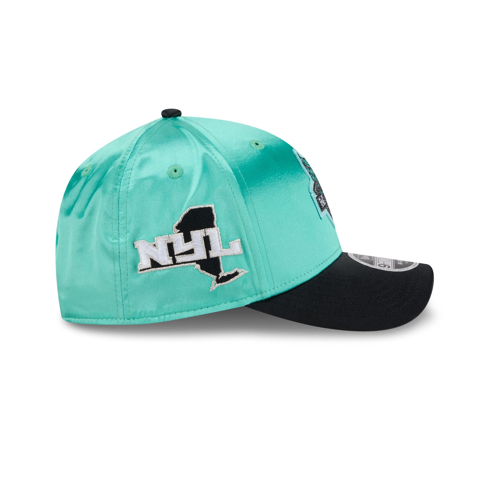 New York Liberty 2026 Draft Satin 9FORTY M-Crown Snapback Hat - Image 4