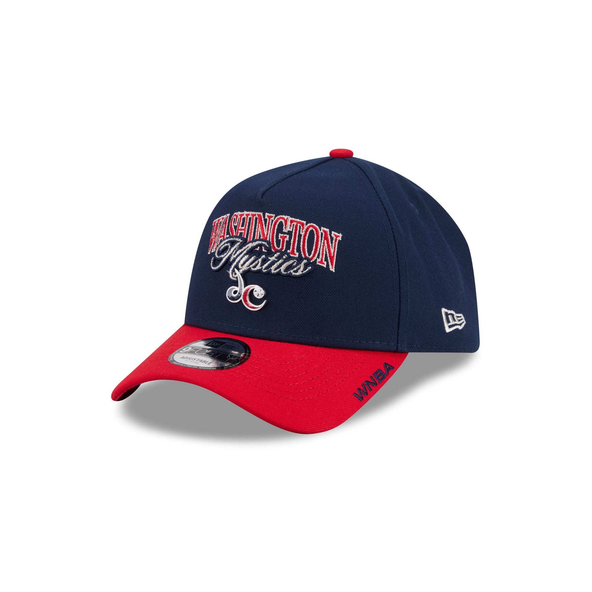 Washington Mystics 2026 Tip-Off 9FORTY A-Frame Snapback Hat - Image 3