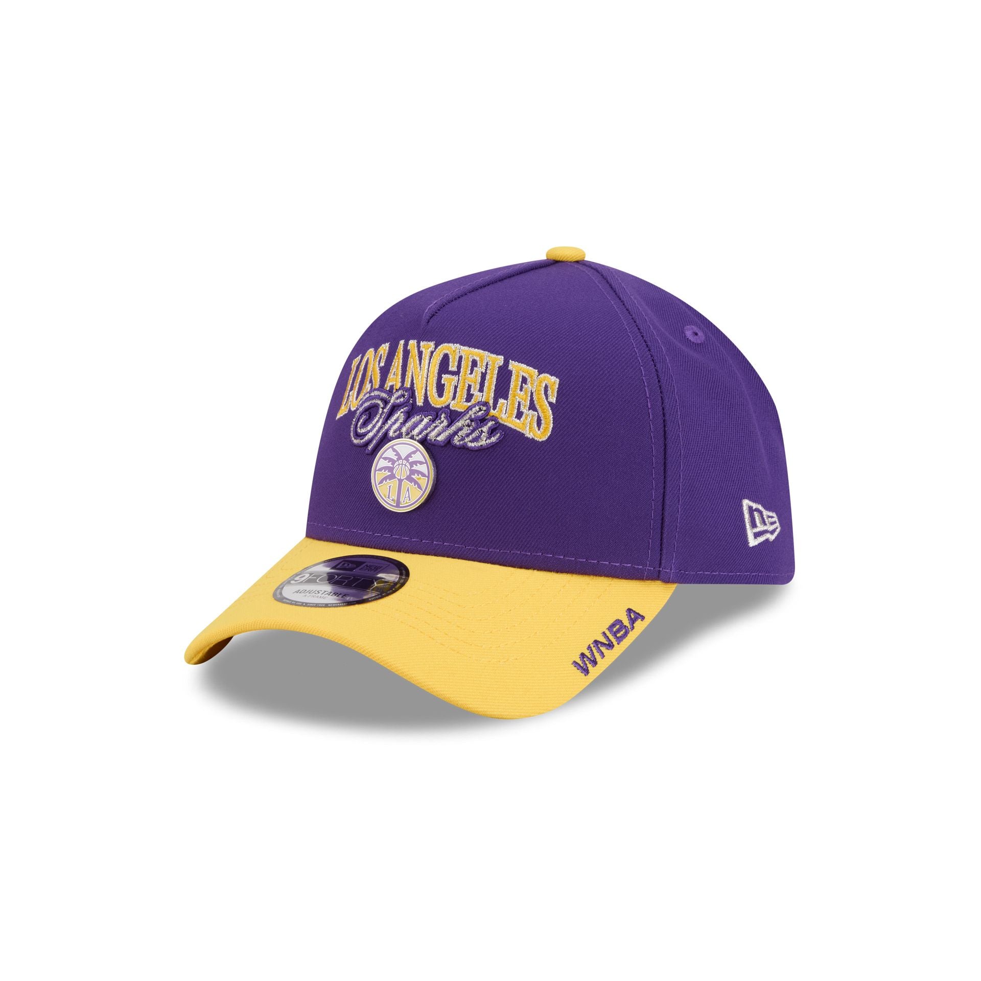 Los Angeles Sparks 2026 Tip-Off 9FORTY A-Frame Snapback Hat - Image 3