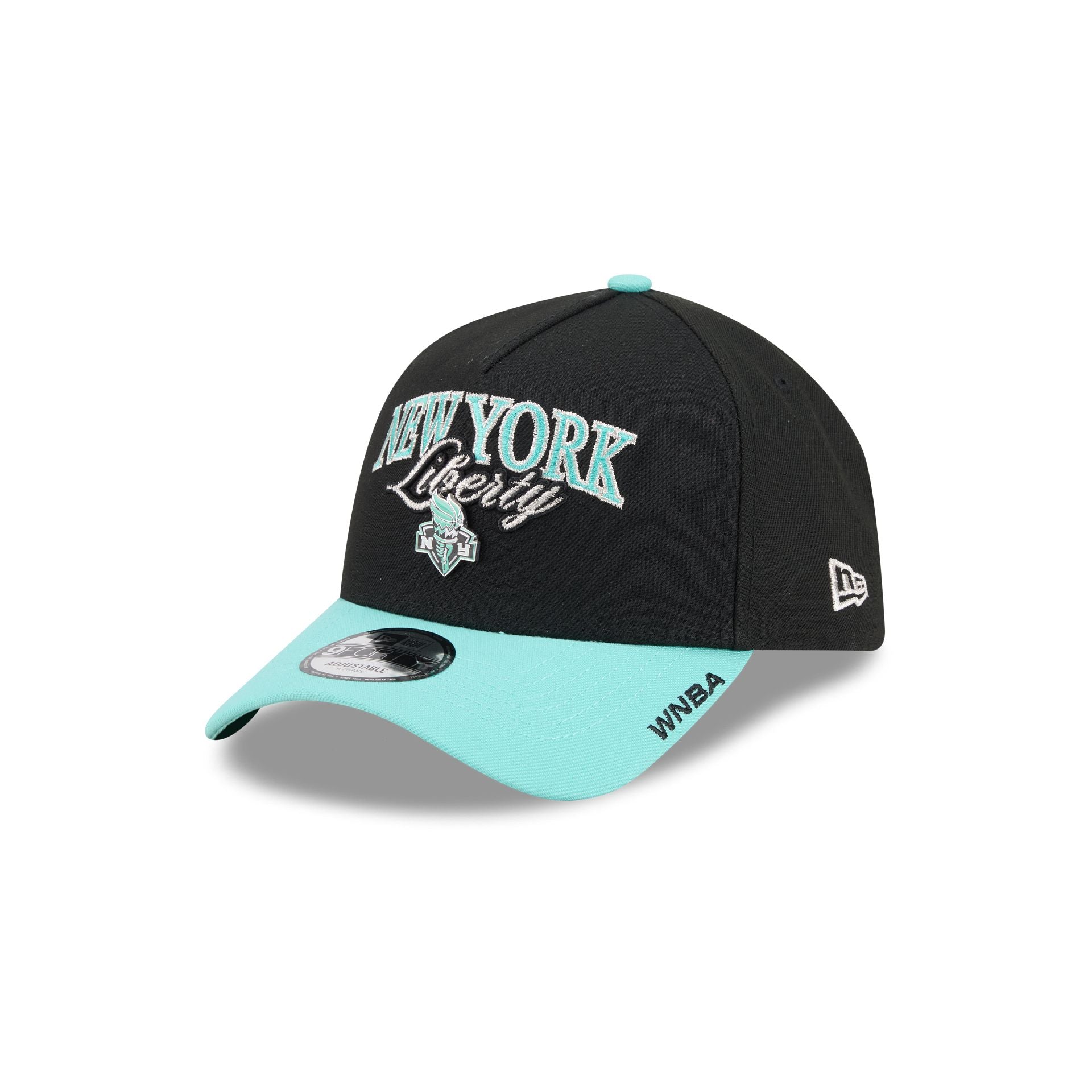 New York Liberty 2026 Tip-Off 9FORTY A-Frame Snapback Hat - Image 3