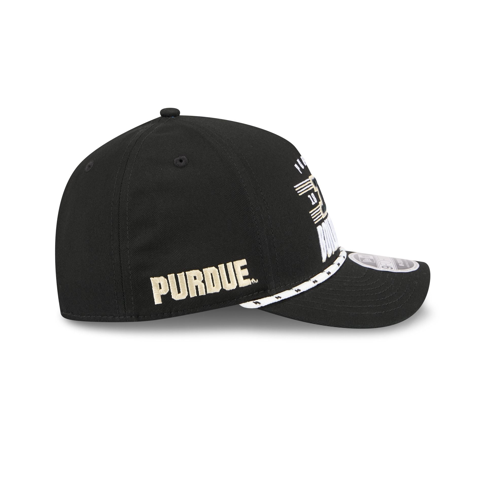 Purdue Boilermakers March Madness 9FORTY M-Crown A-Frame Snapback Hat - Image 4