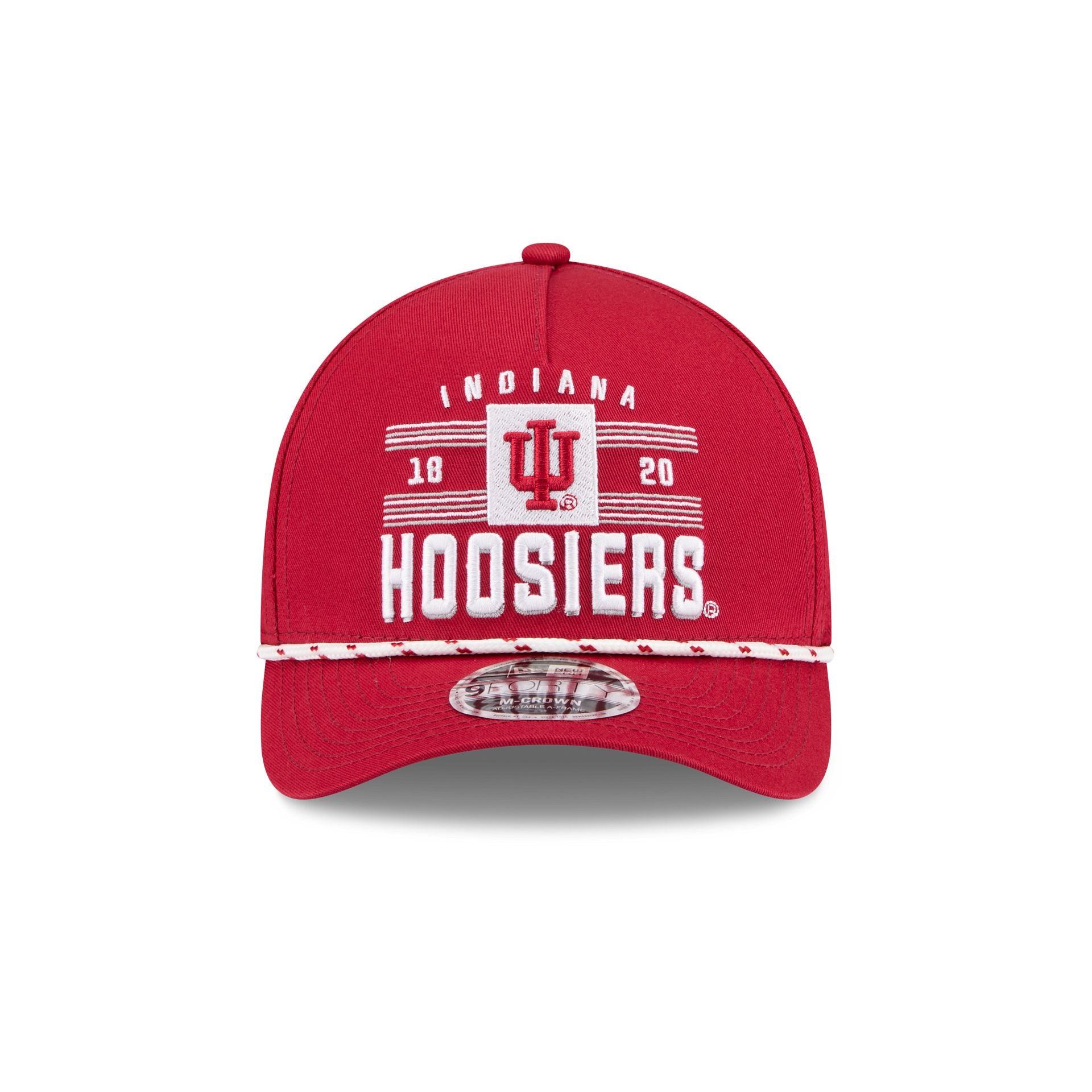 Indiana Hoosiers March Madness 9FORTY M-Crown A-Frame Snapback Hat - Image 2