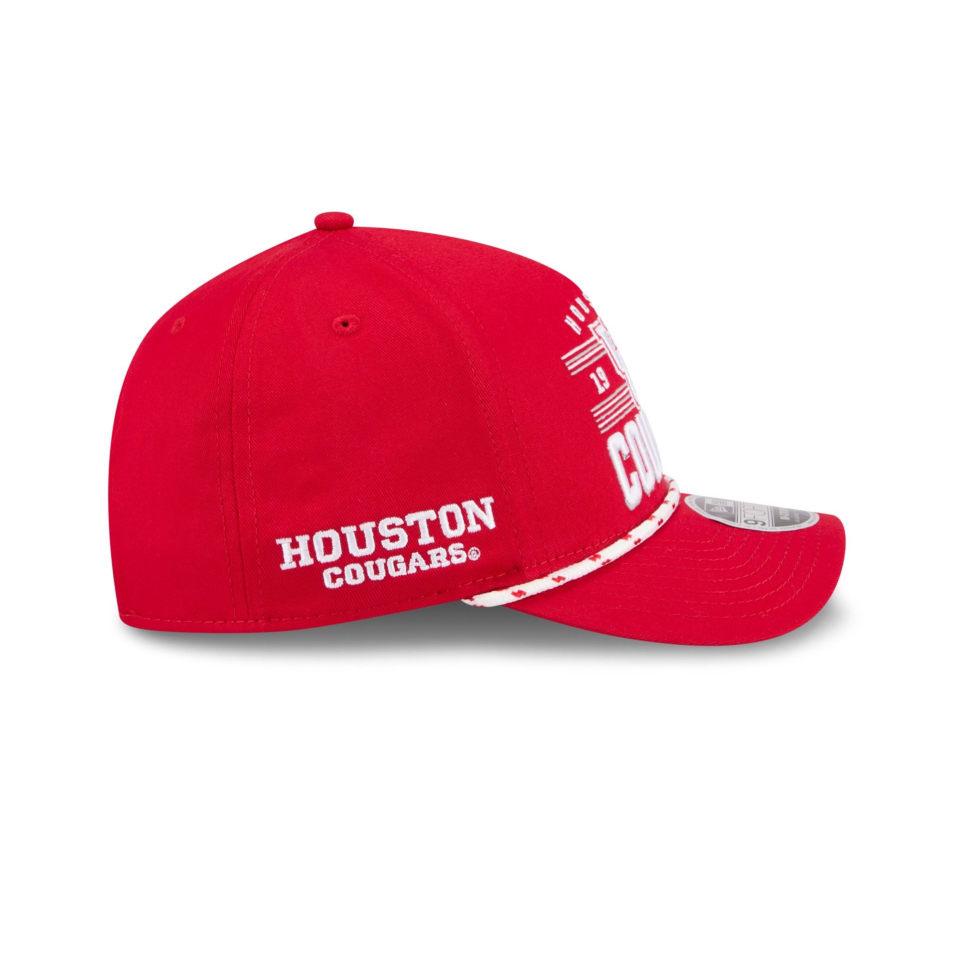 Houston Cougars March Madness 9FORTY M-Crown A-Frame Snapback Hat - Image 4