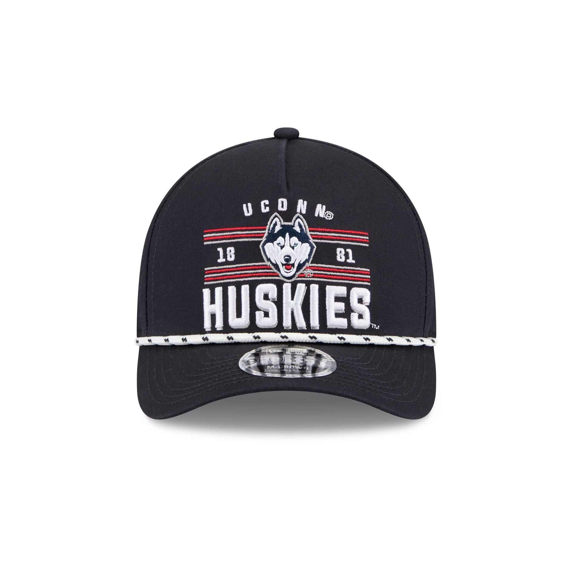 Connecticut Huskies March Madness 9FORTY M-Crown A-Frame Snapback Hat - Image 2