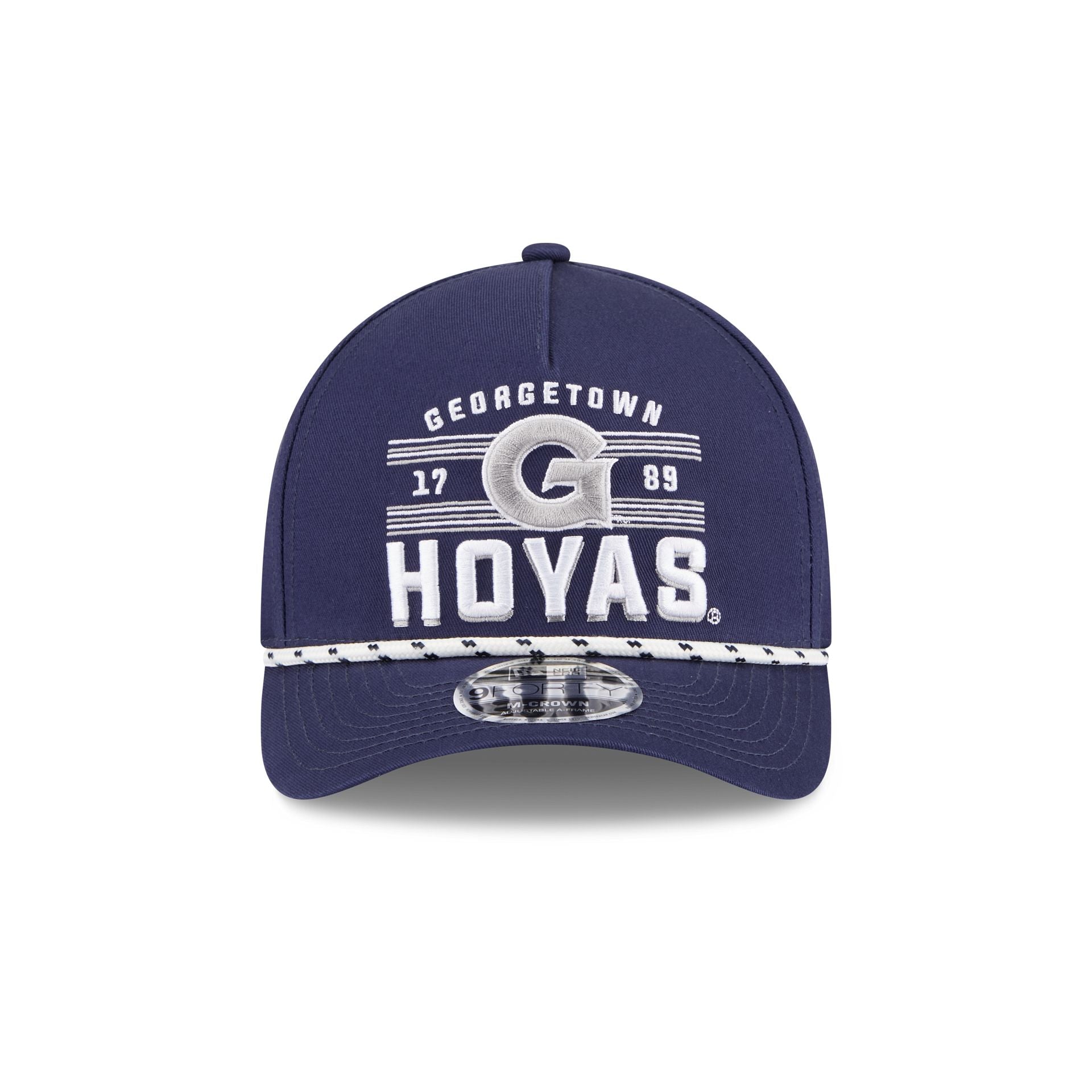 Georgetown Hoyas March Madness 9FORTY M-Crown A-Frame Snapback Hat - Image 2