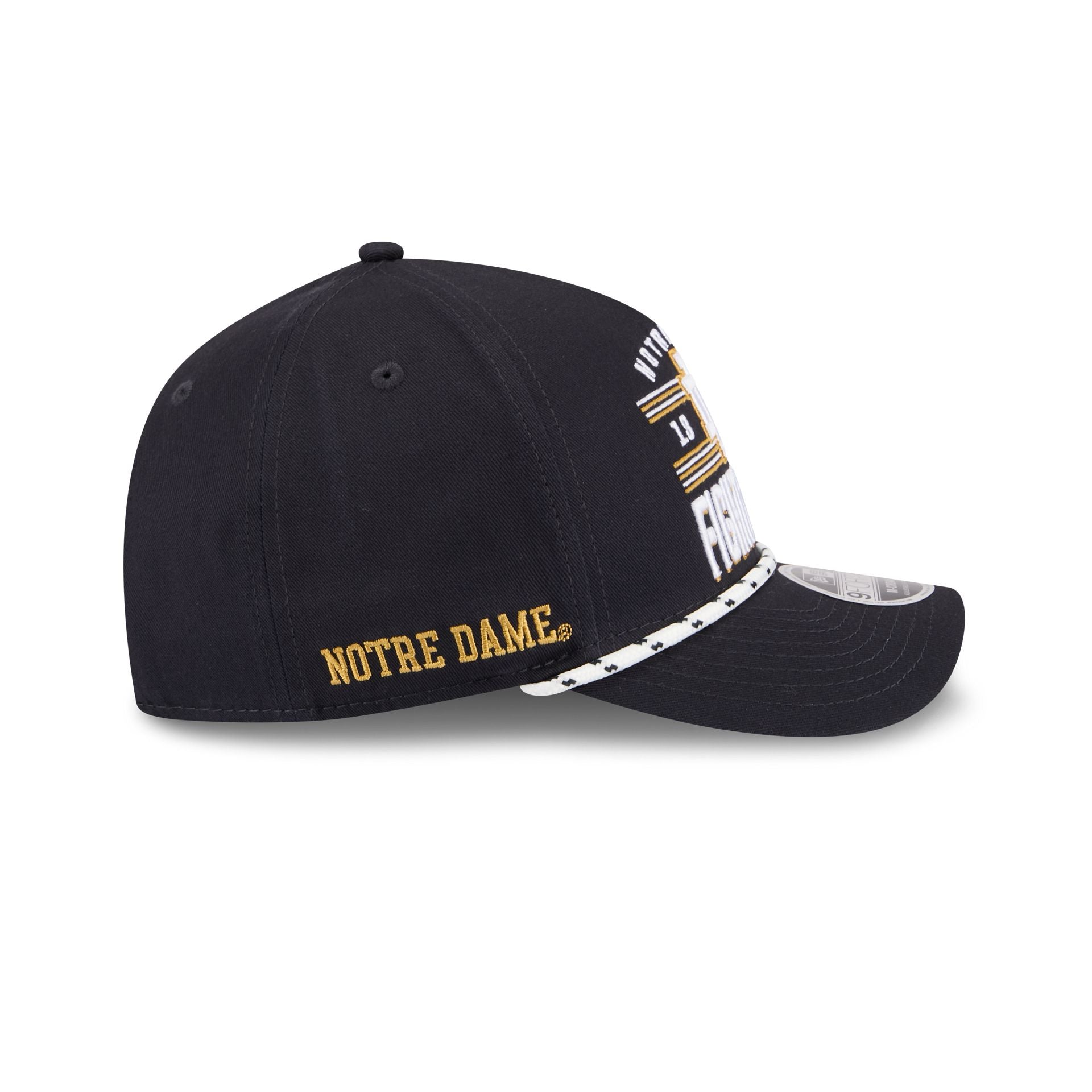 Notre Dame Fighting Irish March Madness 9FORTY M-Crown A-Frame Snapback Hat - Image 4