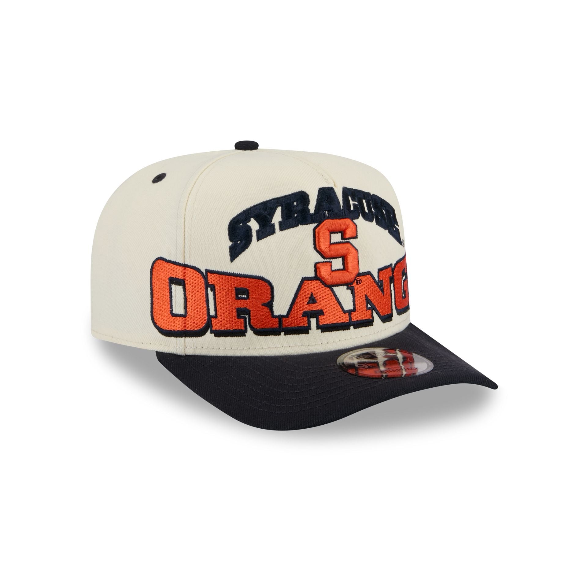Syracuse Orange March Madness Chrome 9FIFTY A-Frame Snapback Hat - Image 3