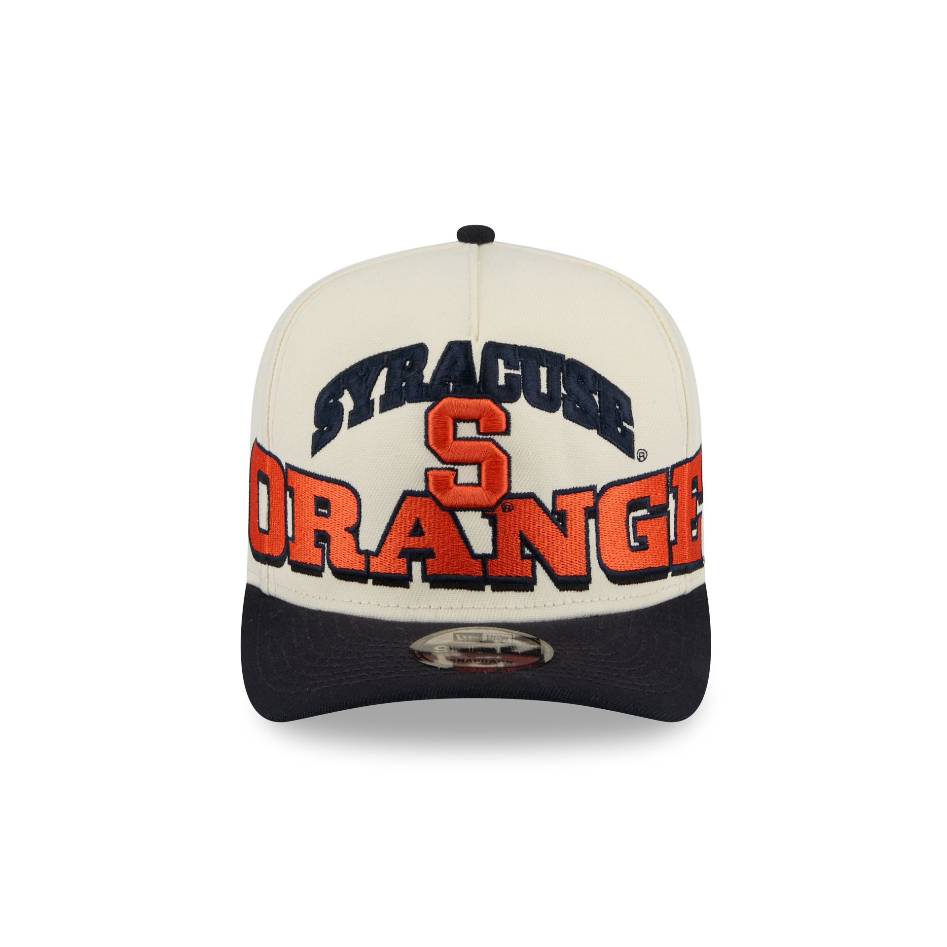 Syracuse Orange March Madness Chrome 9FIFTY A-Frame Snapback Hat - Image 2