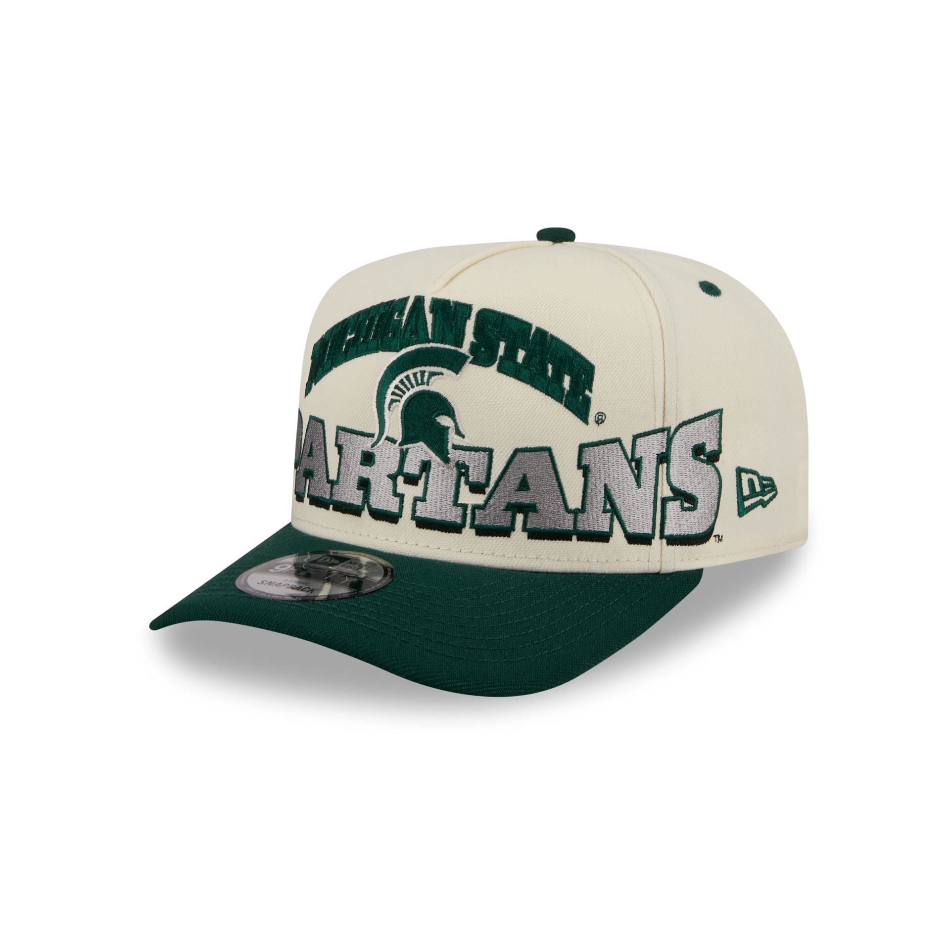 Michigan State Spartans March Madness Chrome 9FIFTY A-Frame Snapback H