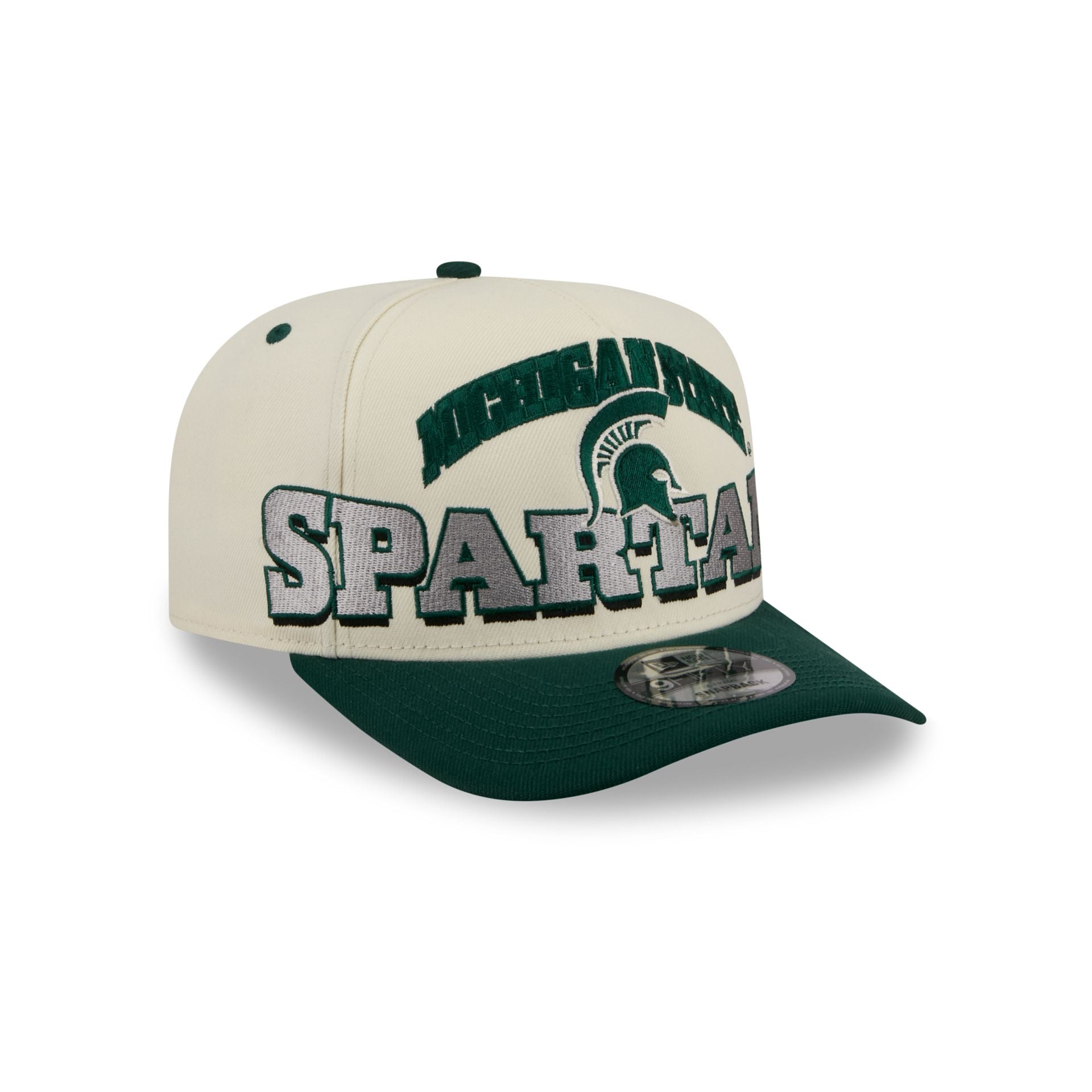 Michigan State Spartans March Madness Chrome 9FIFTY A-Frame Snapback H - Image 3