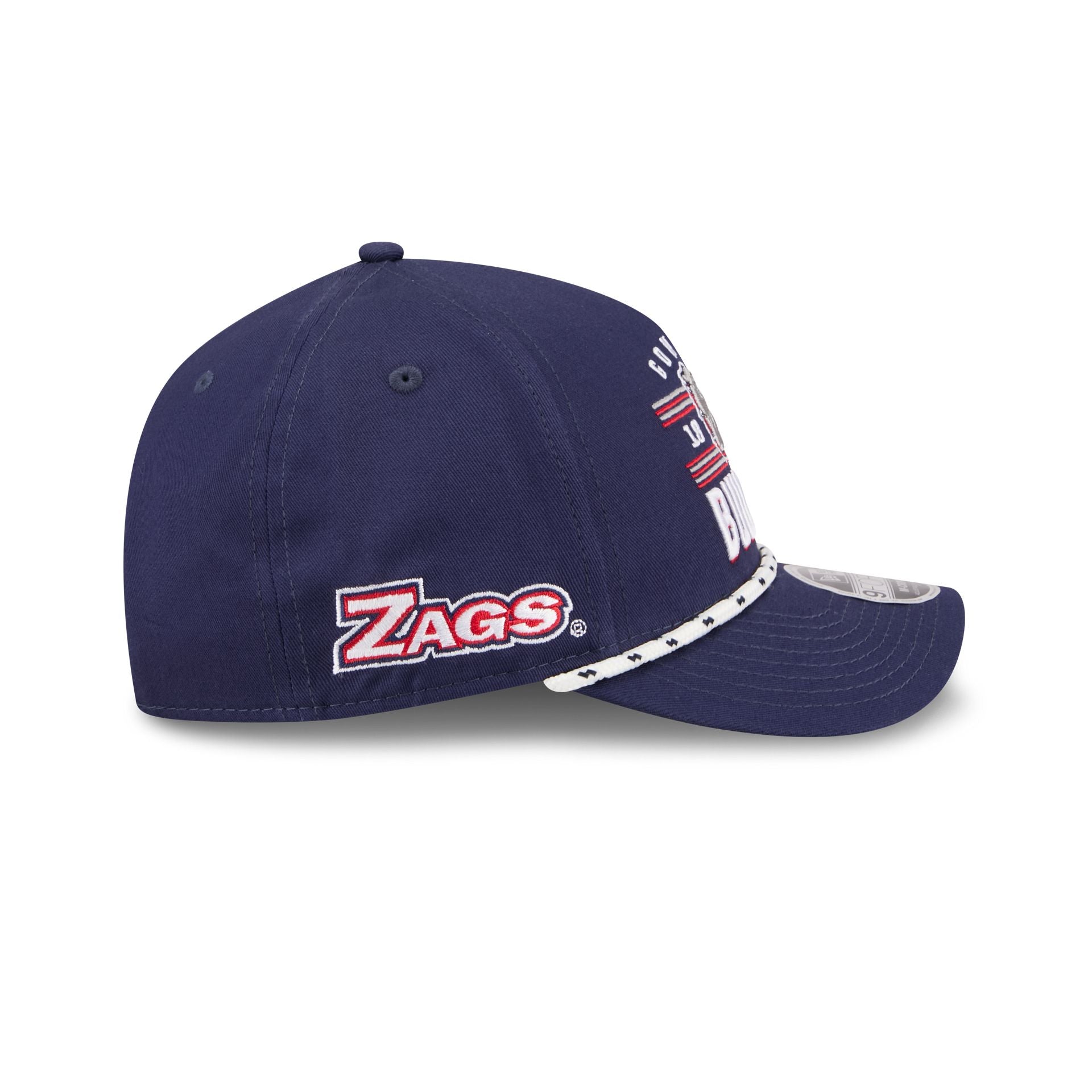 Gonzaga Bulldogs March Madness 9FORTY M-Crown A-Frame Snapback Hat - Image 4