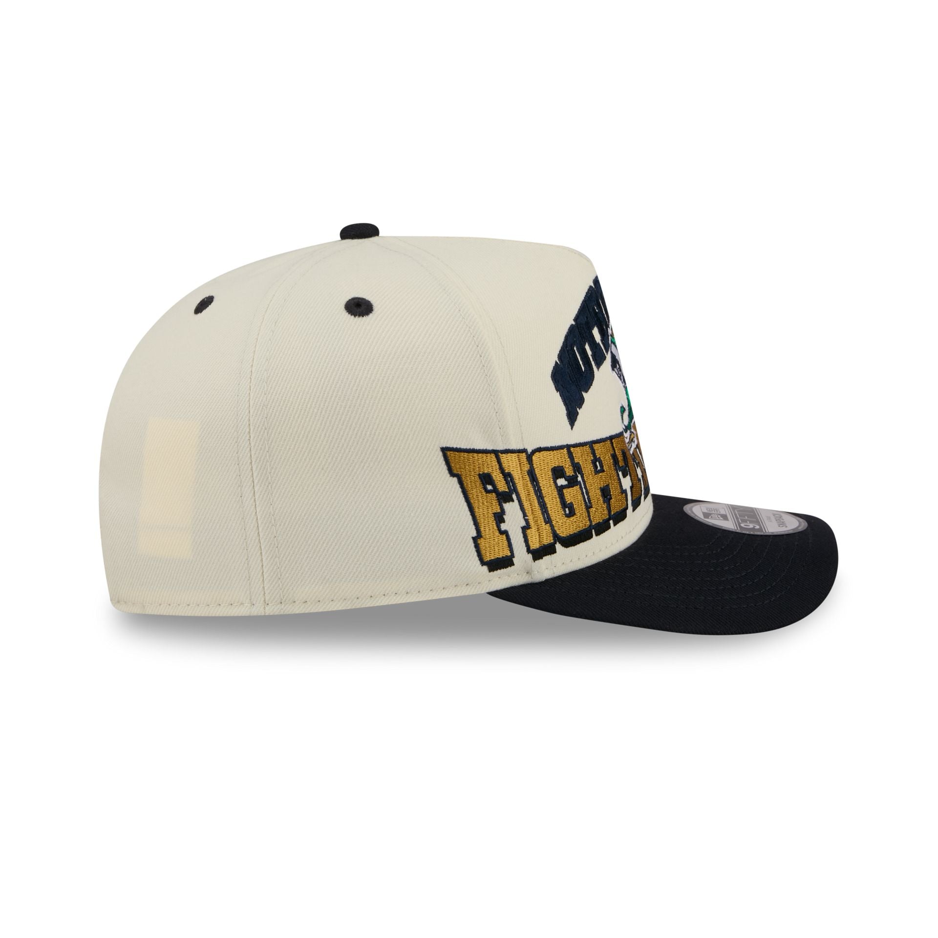Notre Dame Fighting Irish March Madness Chrome 9FIFTY A-Frame Snapback Hat - Image 5