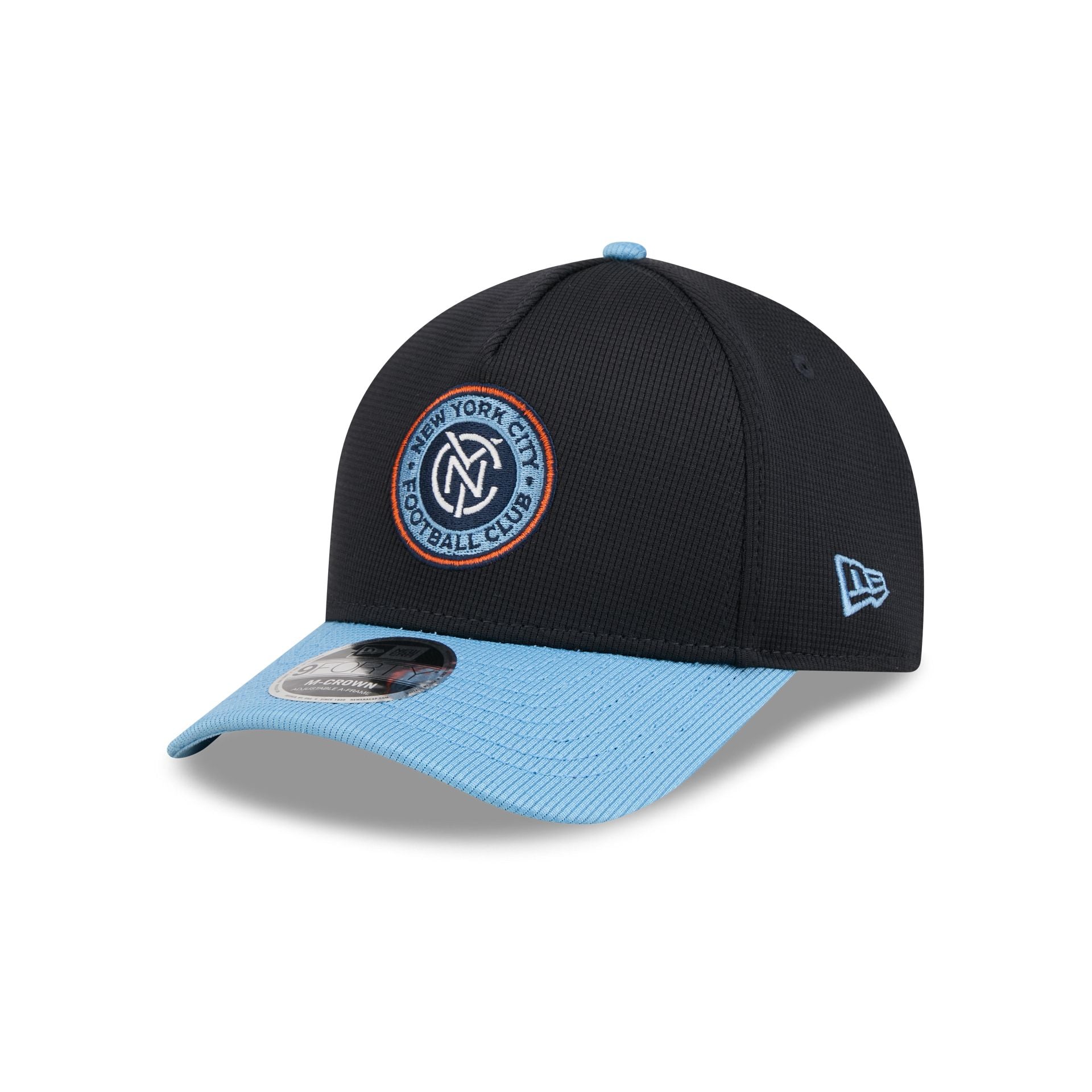 New York City FC 2026 Jersey Hook 9FORTY M-Crown A-Frame Snapback Hat - Image 3