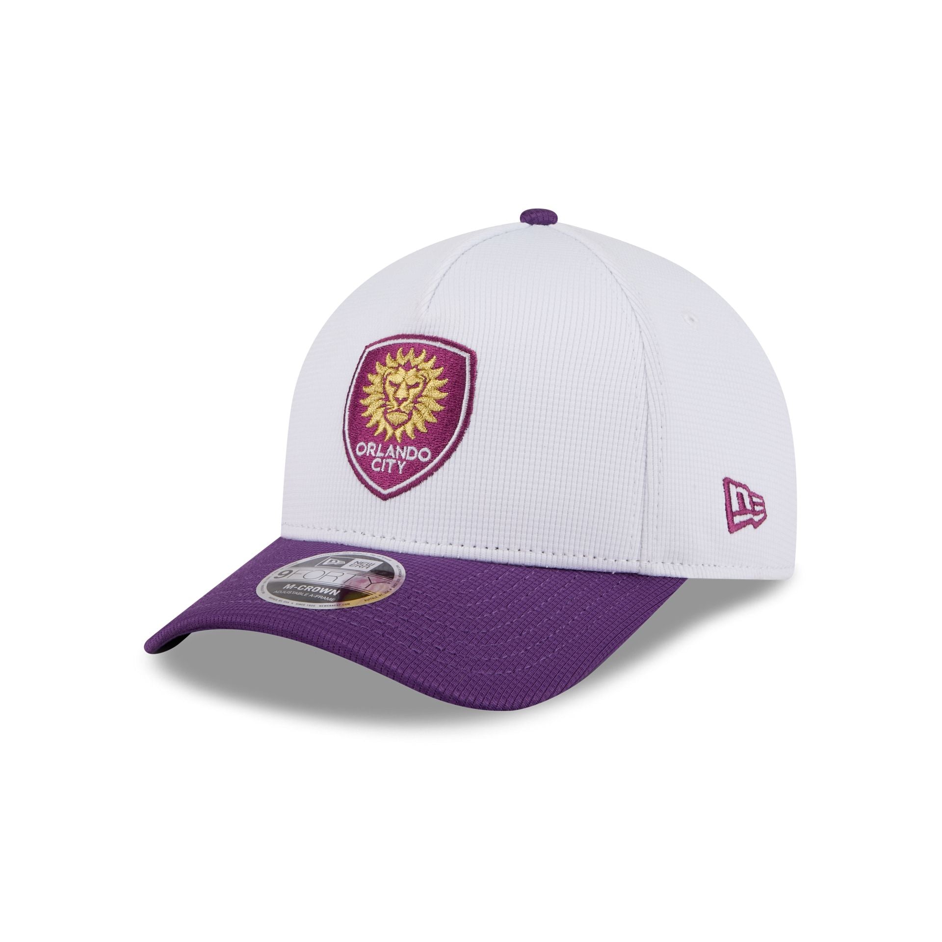 Orlando City SC 2026 Jersey Hook 9FORTY M-Crown A-Frame Snapback Hat - Image 3