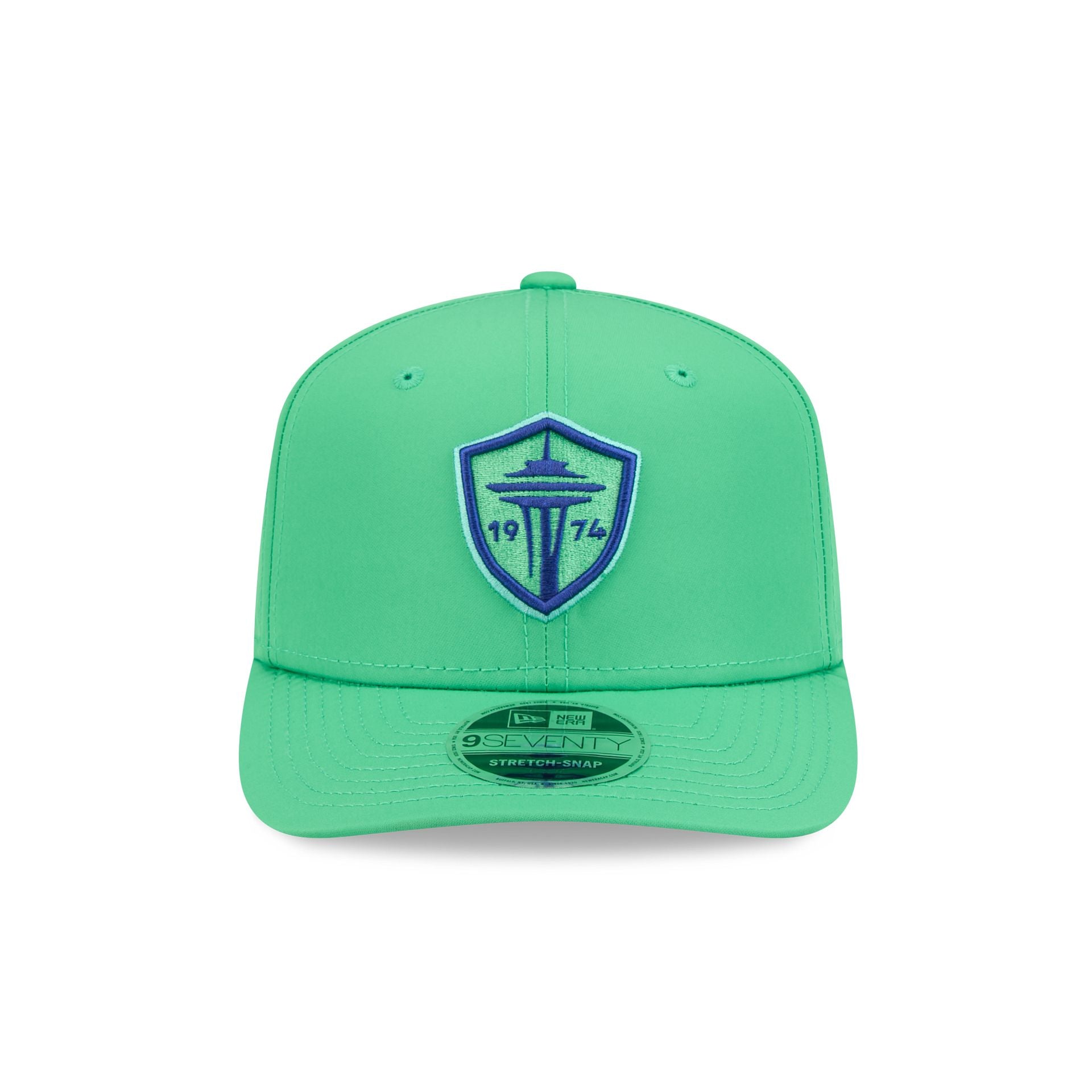 Seattle Sounders 2026 Jersey Hook 9SEVENTY Stretch-Snap Hat - Image 2