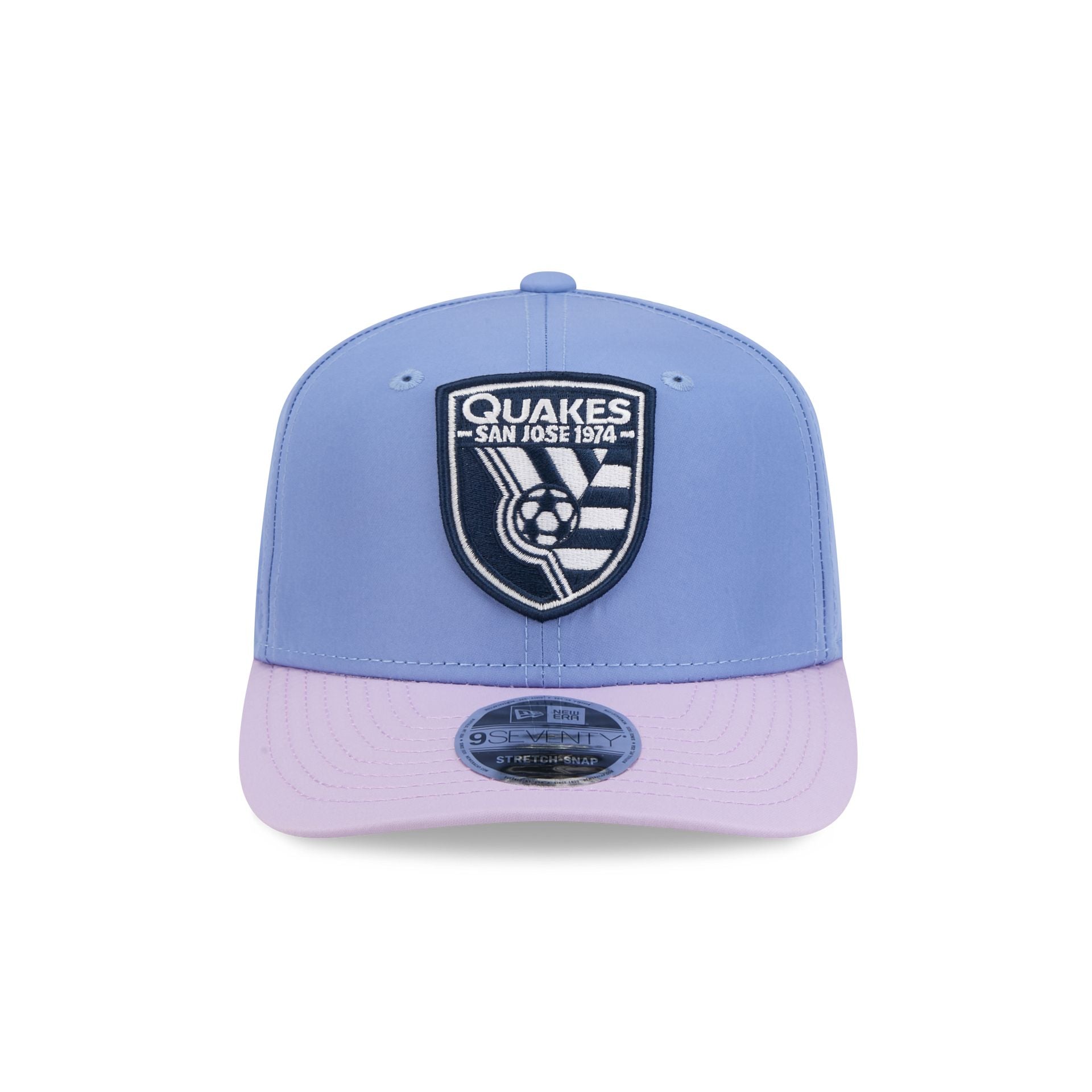 San Jose Earthquakes 2026 Jersey Hook 9SEVENTY Stretch-Snap Hat - Image 2