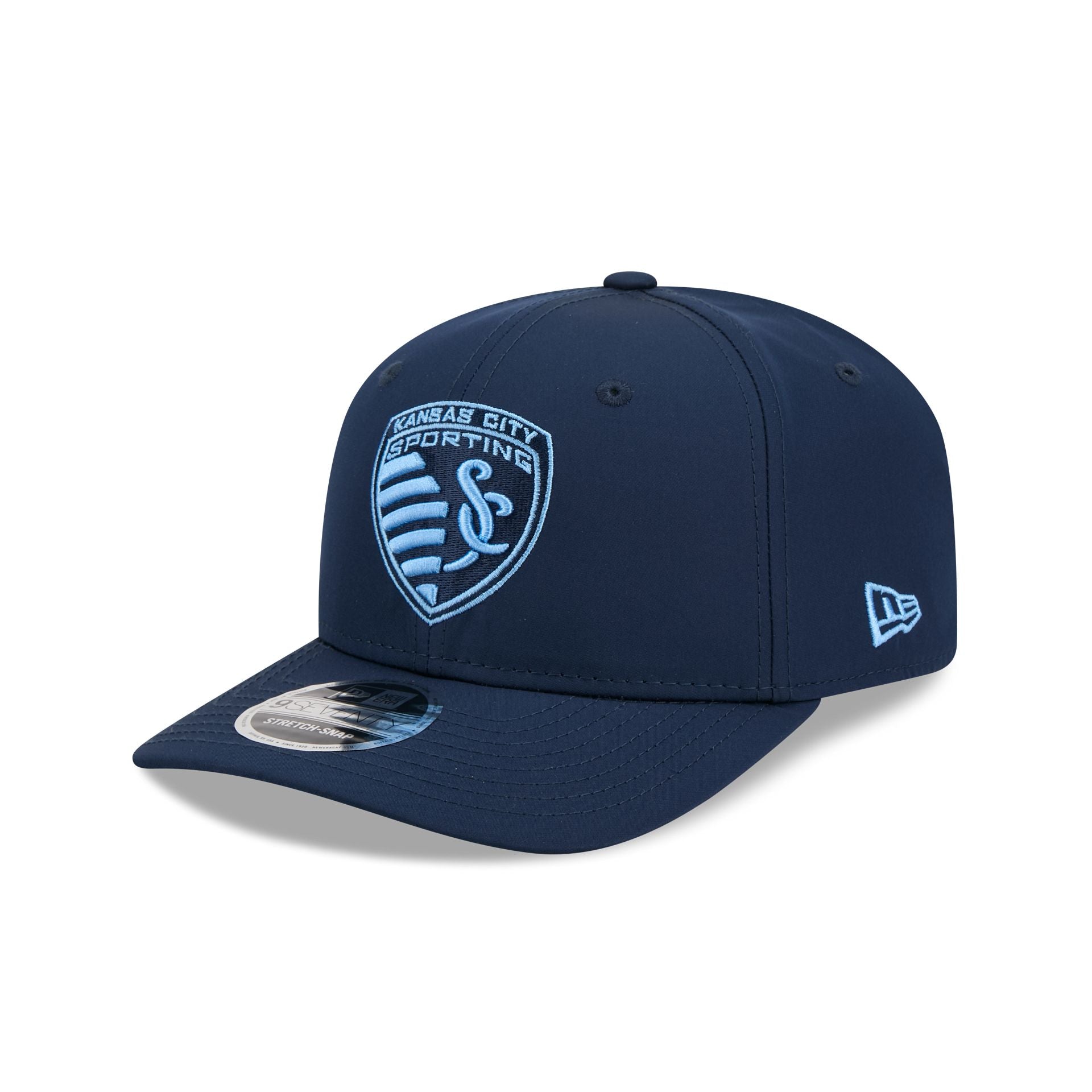 Sporting Kansas City 2026 Jersey Hook 9SEVENTY Stretch-Snap Hat - Image 3