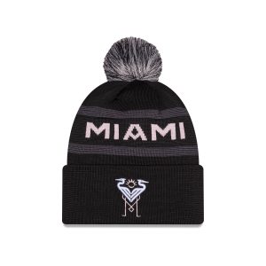 Inter Miami 2026 Jersey Hook Pom Knit Hat